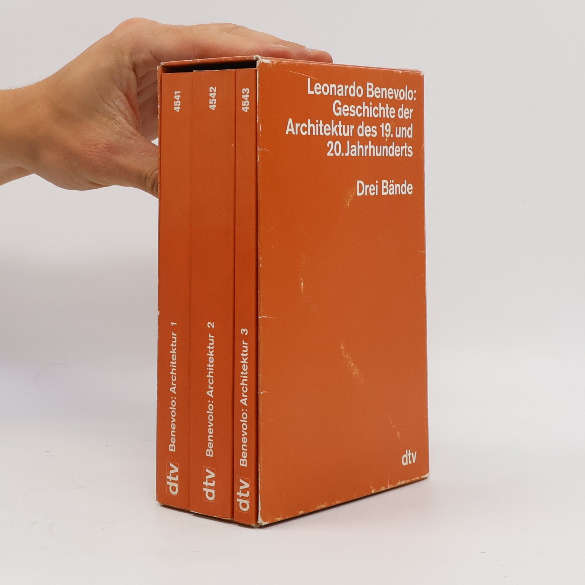 Leonardo Benevolo Geschichte der Architektur des 19. und 20. Jahrhunderts 1-3