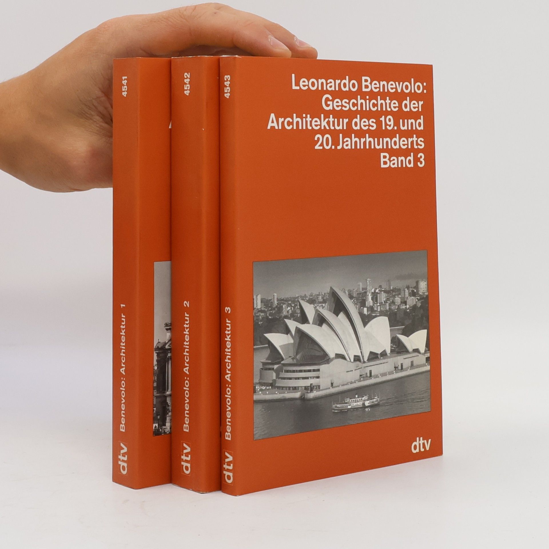 Leonardo Benevolo Geschichte der Architektur des 19. und 20. Jahrhunderts 1-3