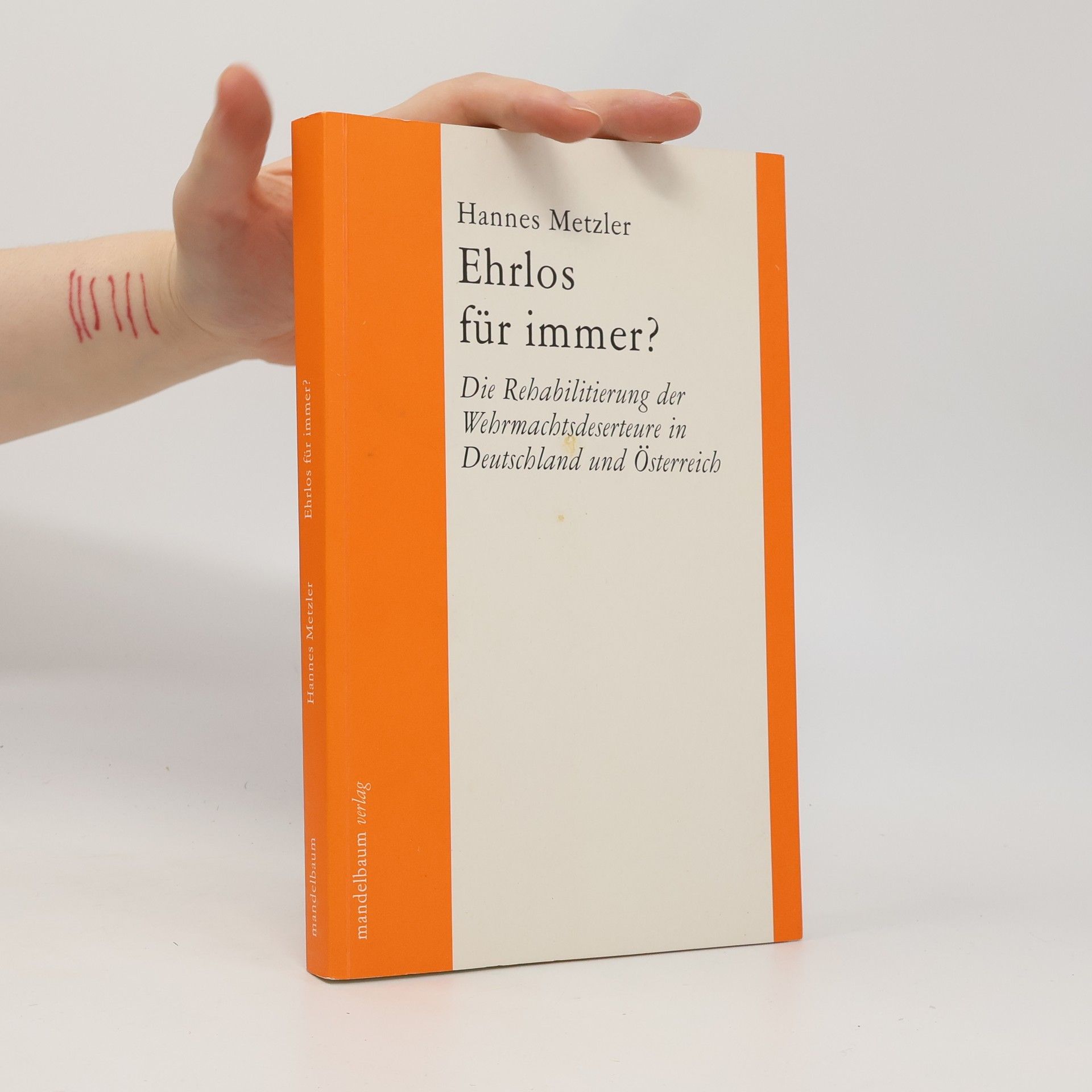 Hannes Metzler Ehrlos für immer?