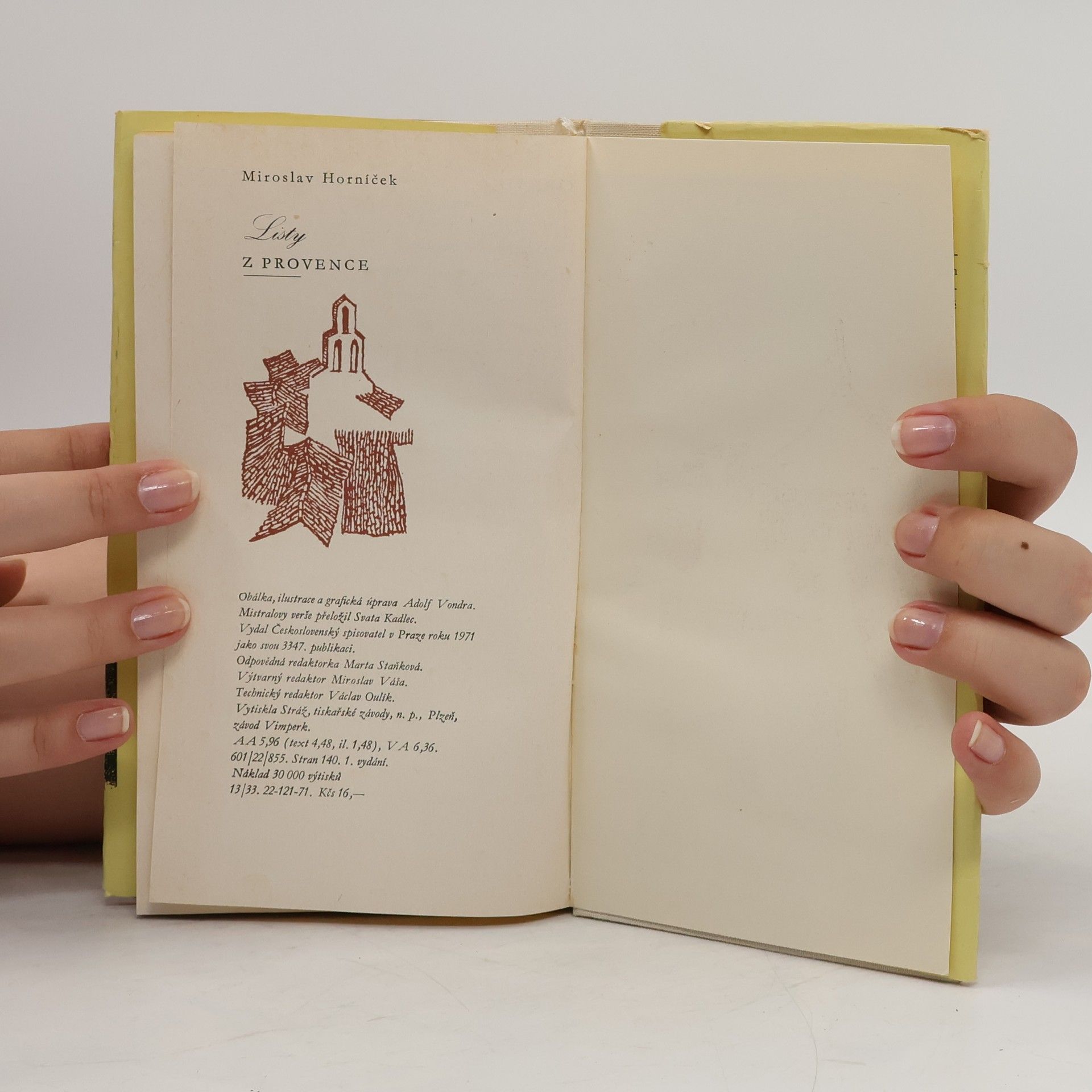 Miroslav Horníček Listy z Provence