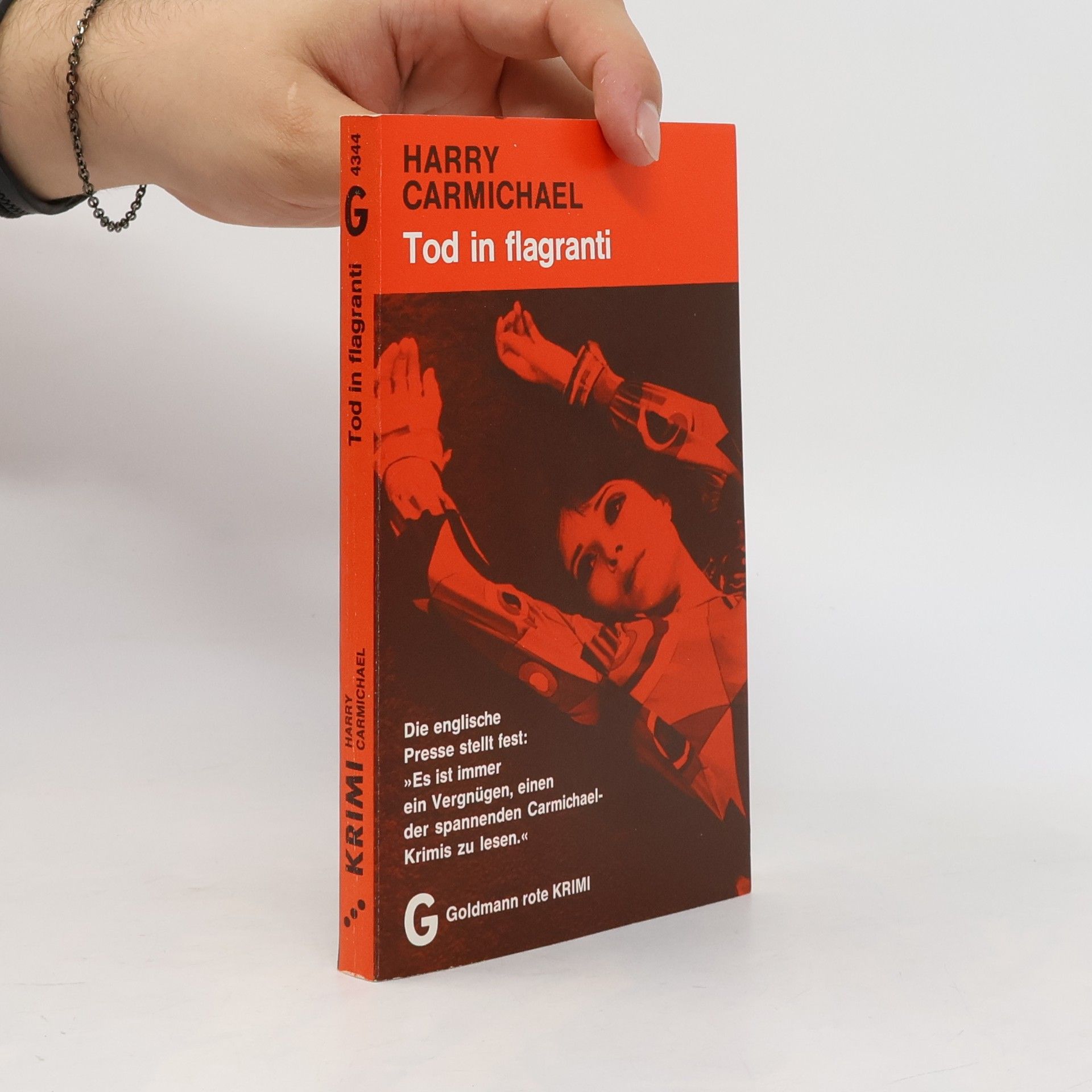 Leopold Horace Ognall Goldmann Rote Krimi - 4344: Tod in flagranti