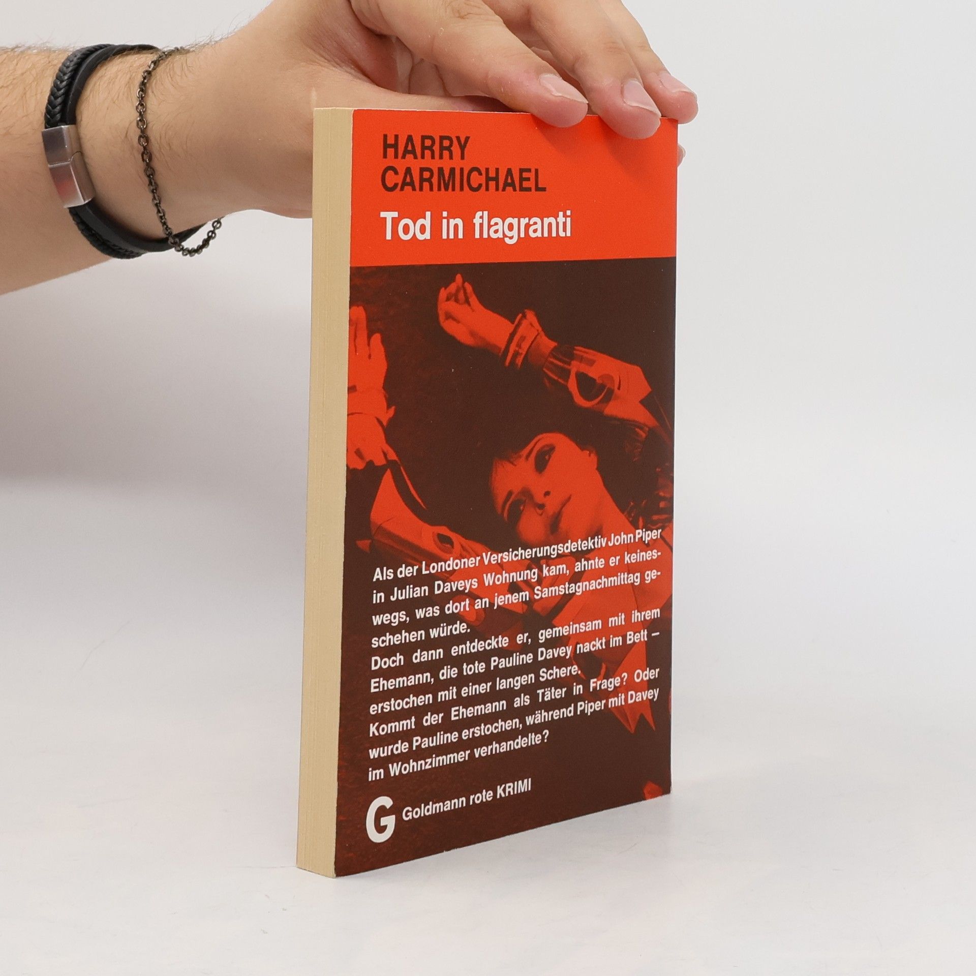 Harry Carmichael Goldmann Rote Krimi - 4344: Tod in flagranti