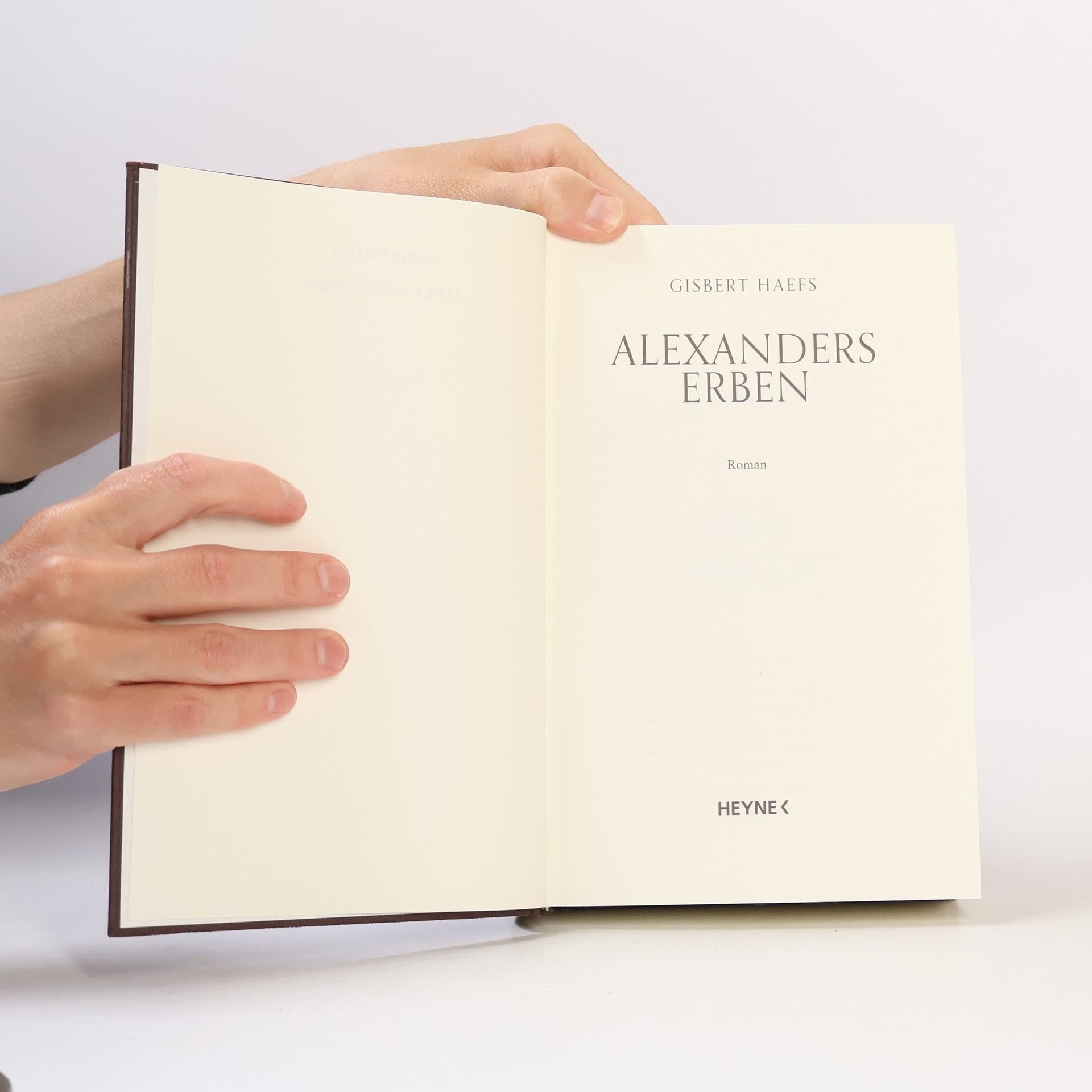 Gisbert Haefs Alexanders Erben