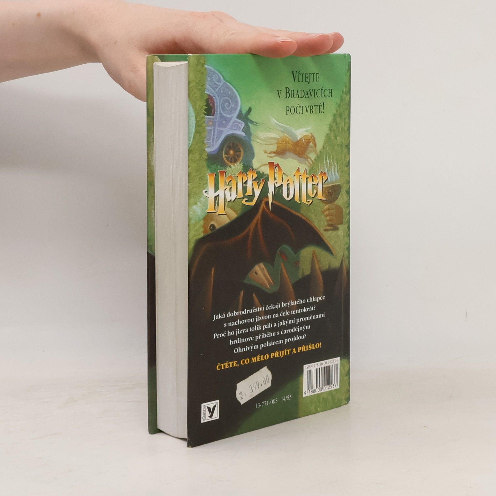 J. K. Rowling Harry Potter a ohnivý pohár