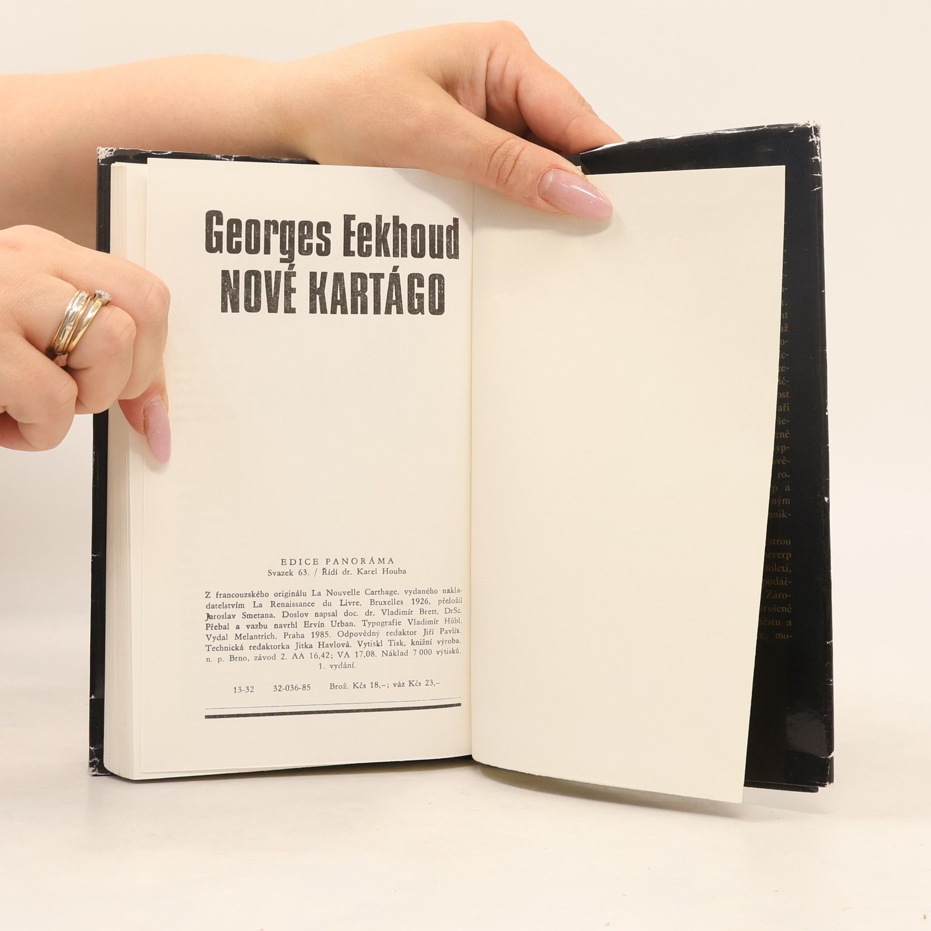Georges Eekhoud Nové Kartágo