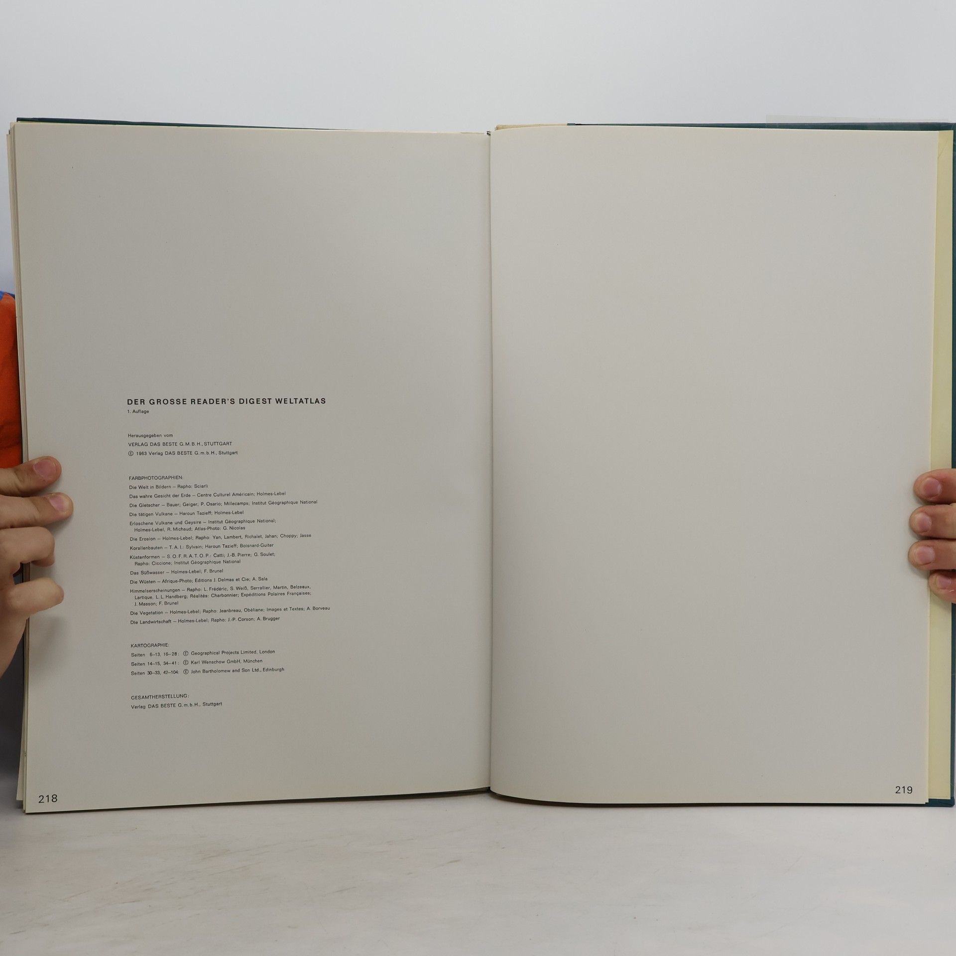 Autorenkollektiv Der Grosse Reader's Diggest Weltatlas