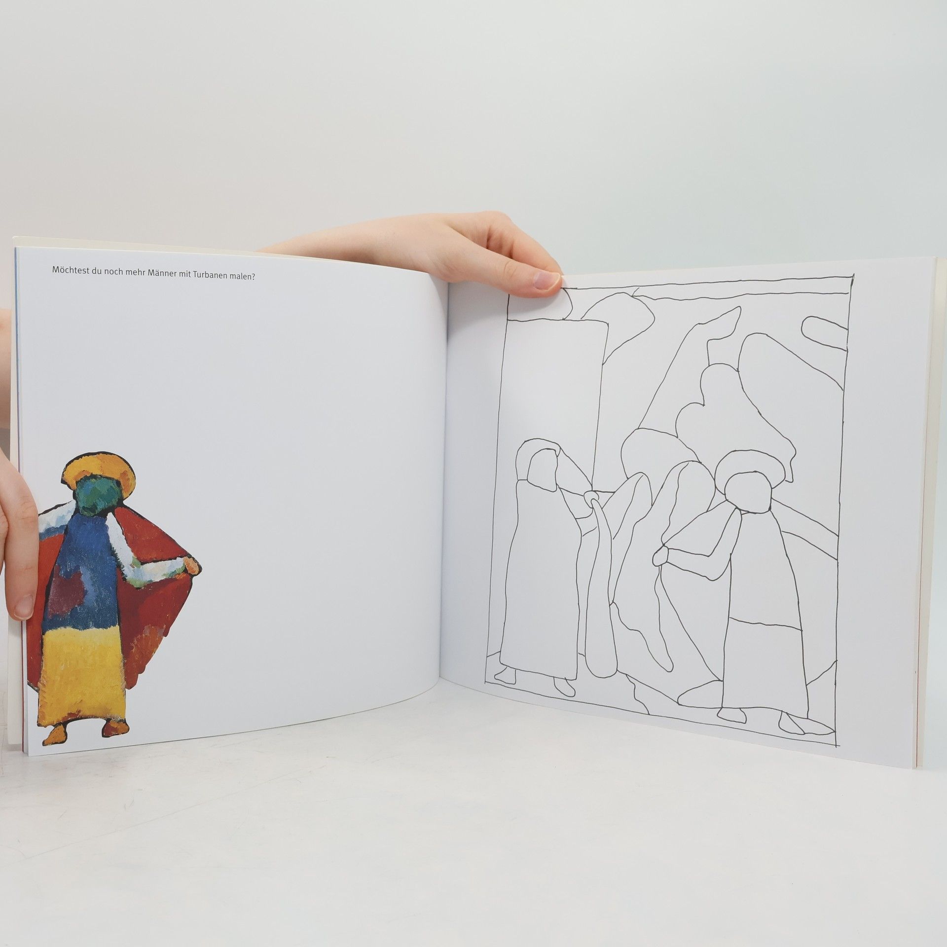 Doris Kutschbach Kunst-Malbuch Wassily Kandinsky