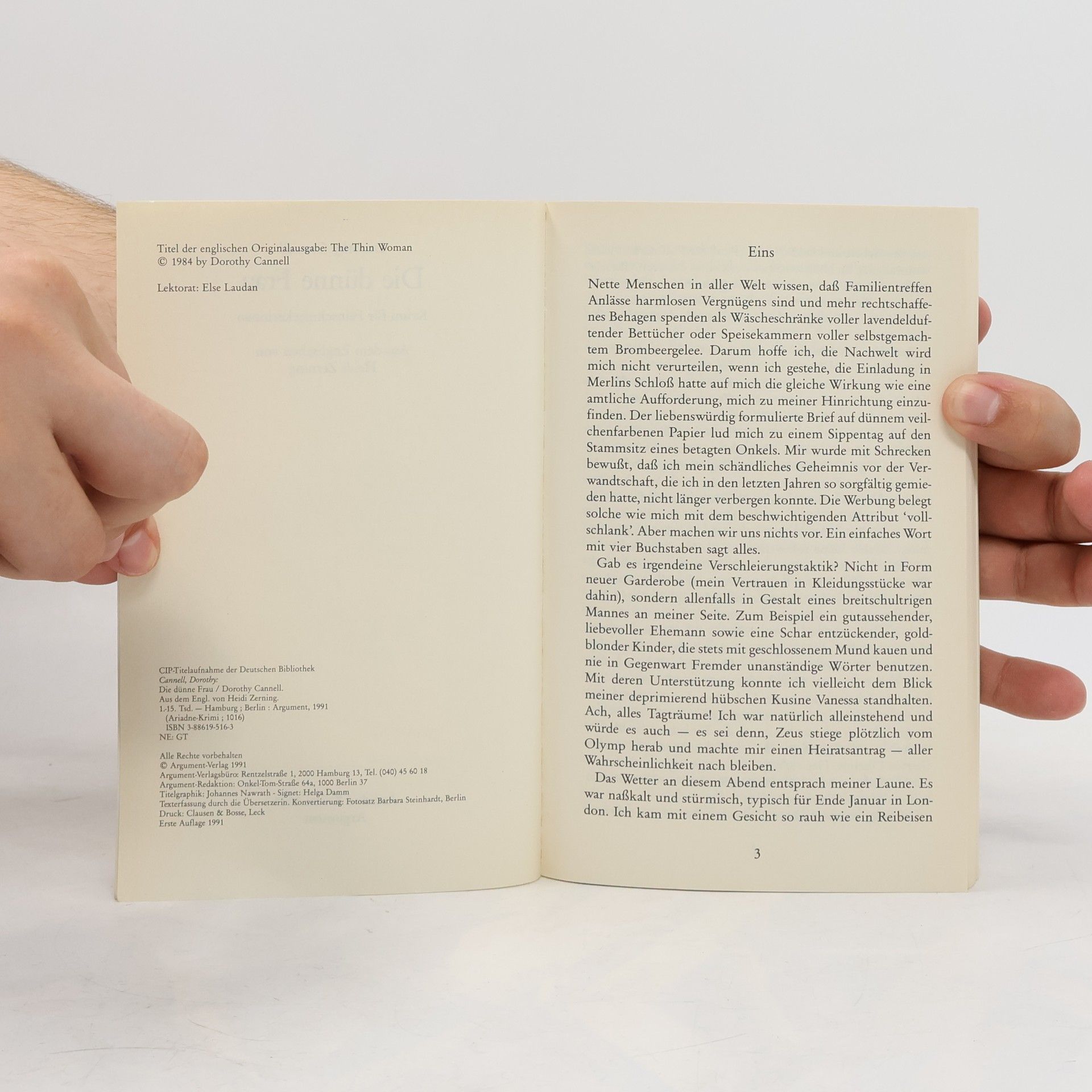 Dorothy Cannell Die dünne Frau