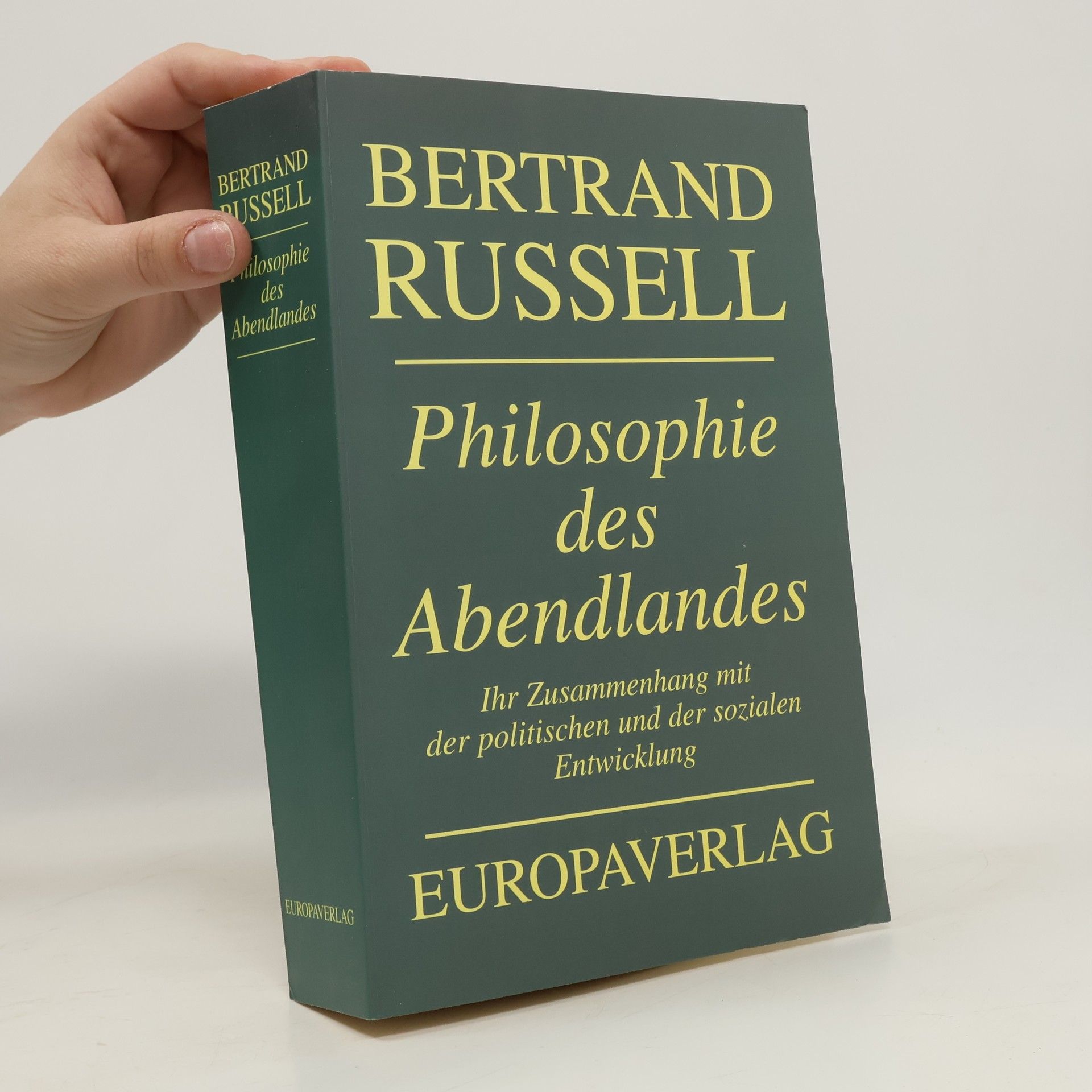 Bertrand Russell Philosophie des Abendlandes