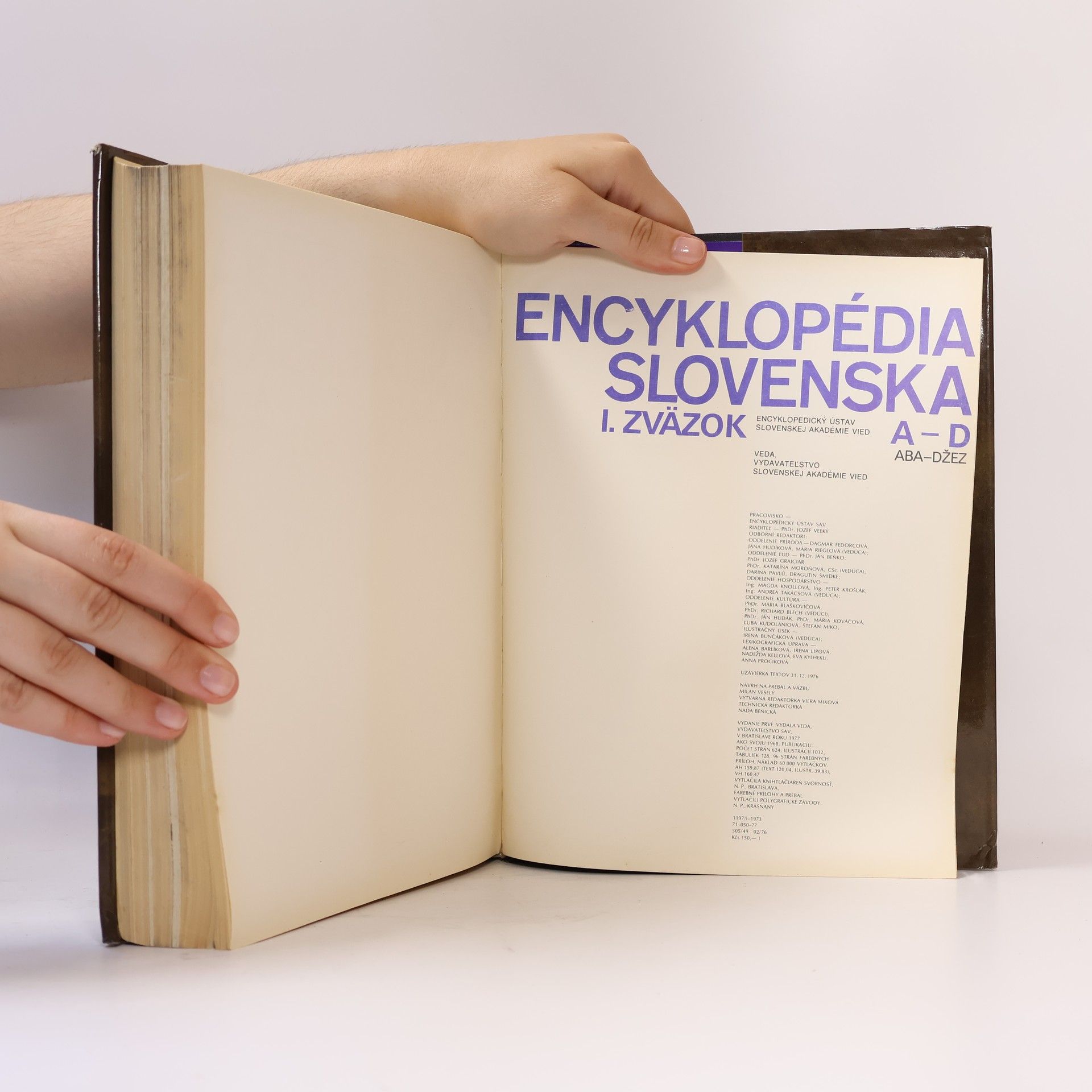 Collectif d'auteurs Encyklopédia Slovenska I. A-D