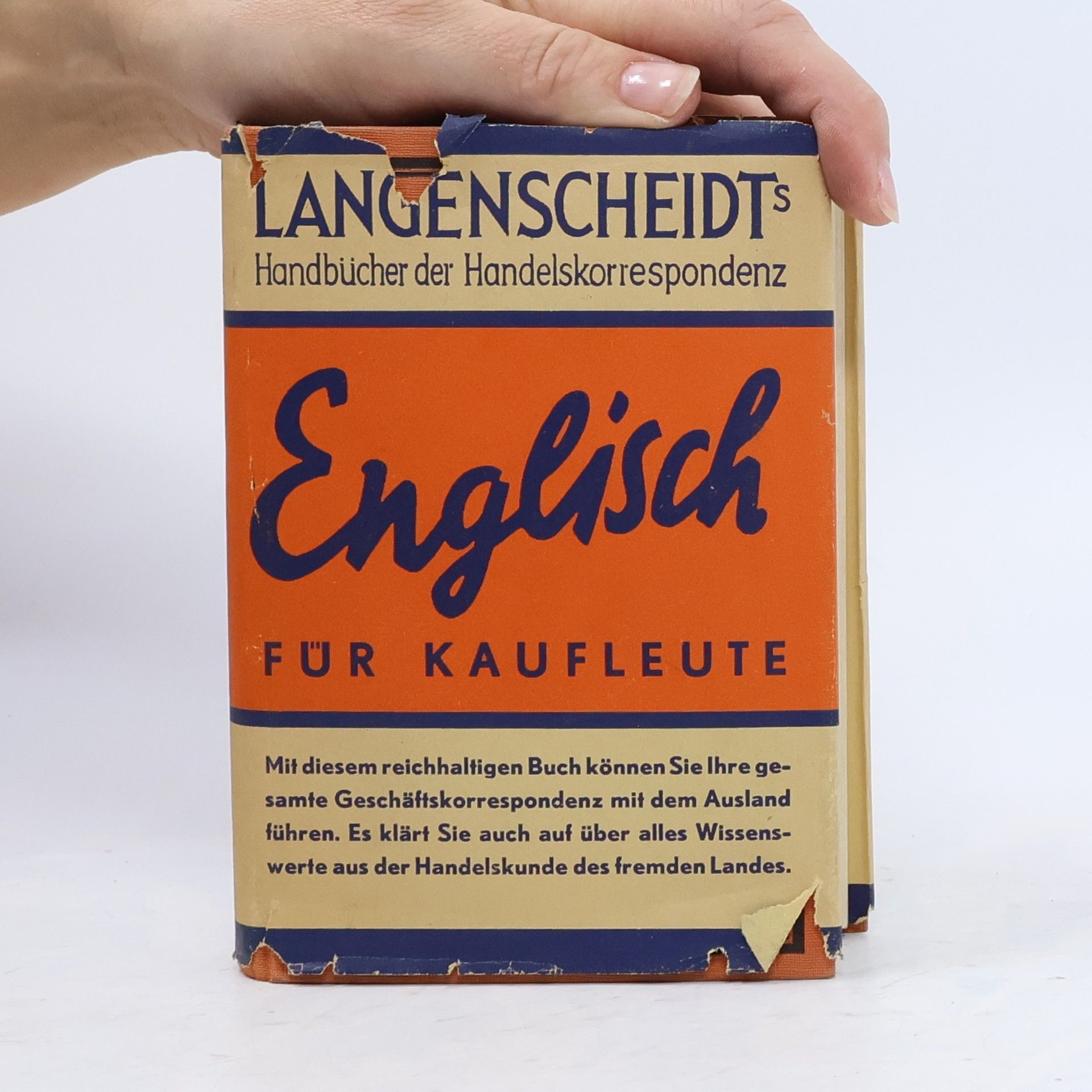 Karl Blattner Langenscheidts Handbücher der Handelskorrespondenz