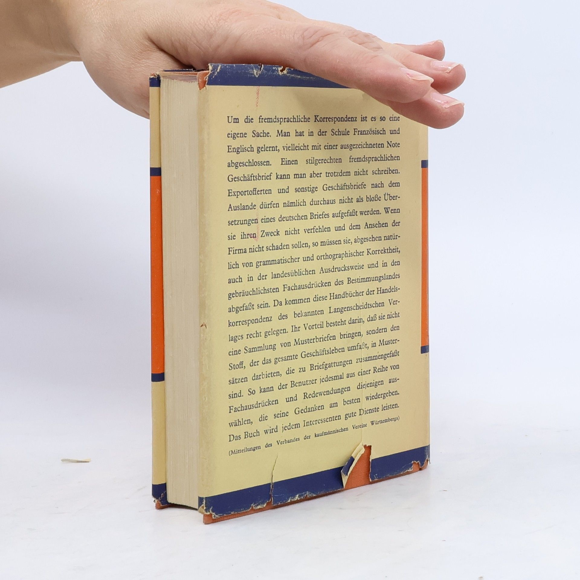 Karl Blattner Langenscheidts Handbücher der Handelskorrespondenz