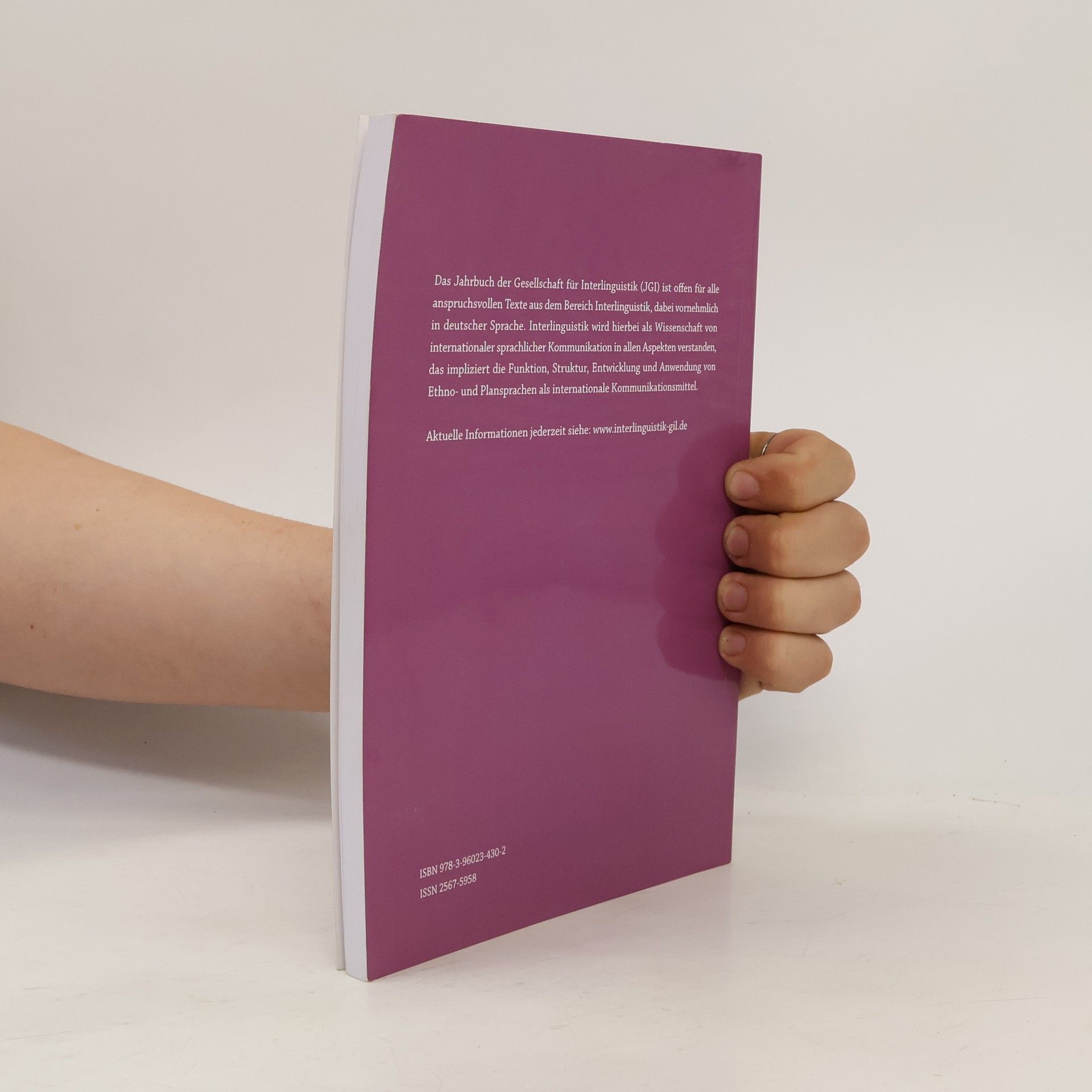 Autorenkollektiv Jahrbuch der Gesellschaft für Interlinguistik
