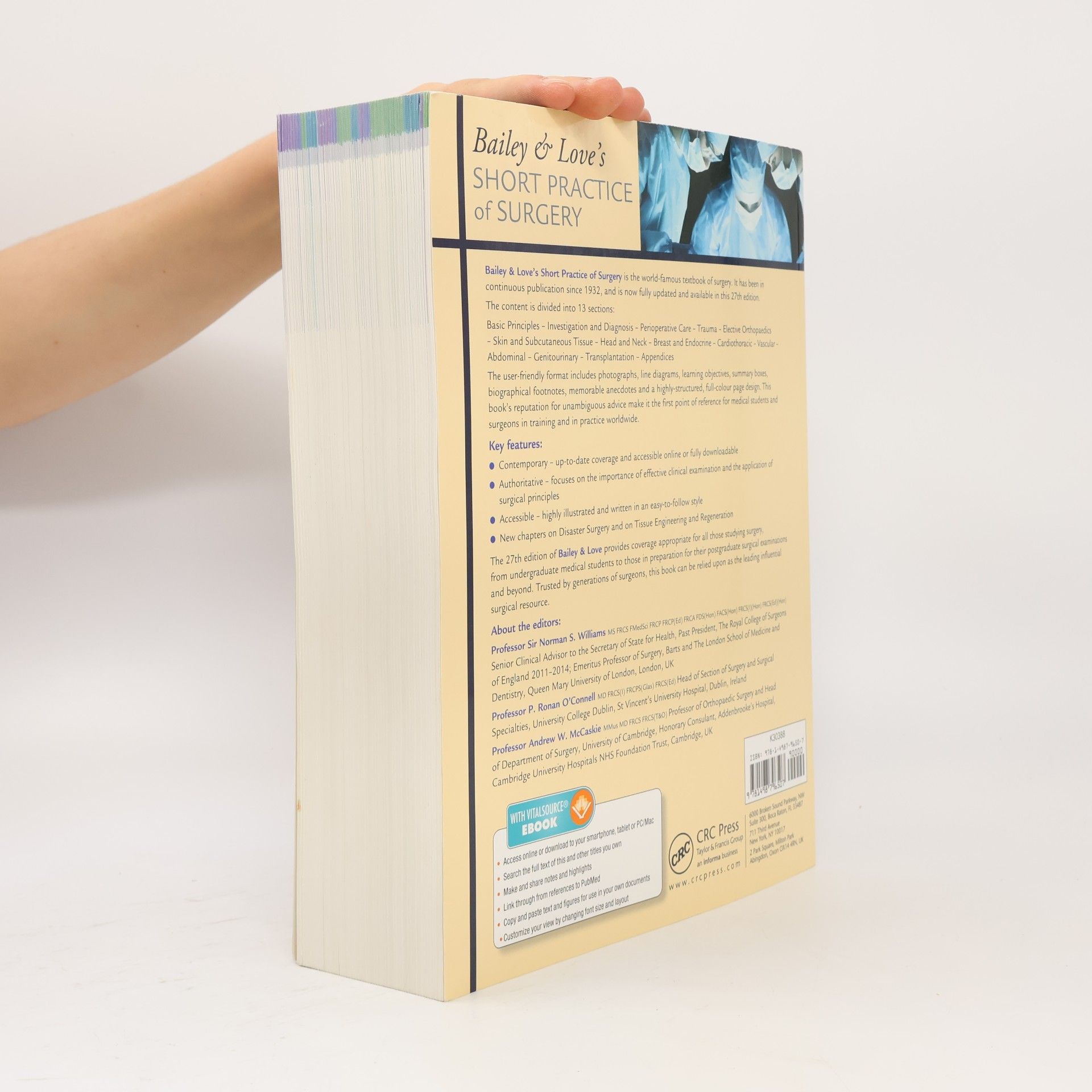 Norman S. Williams Bailey & Love's Short Practice of Surgery