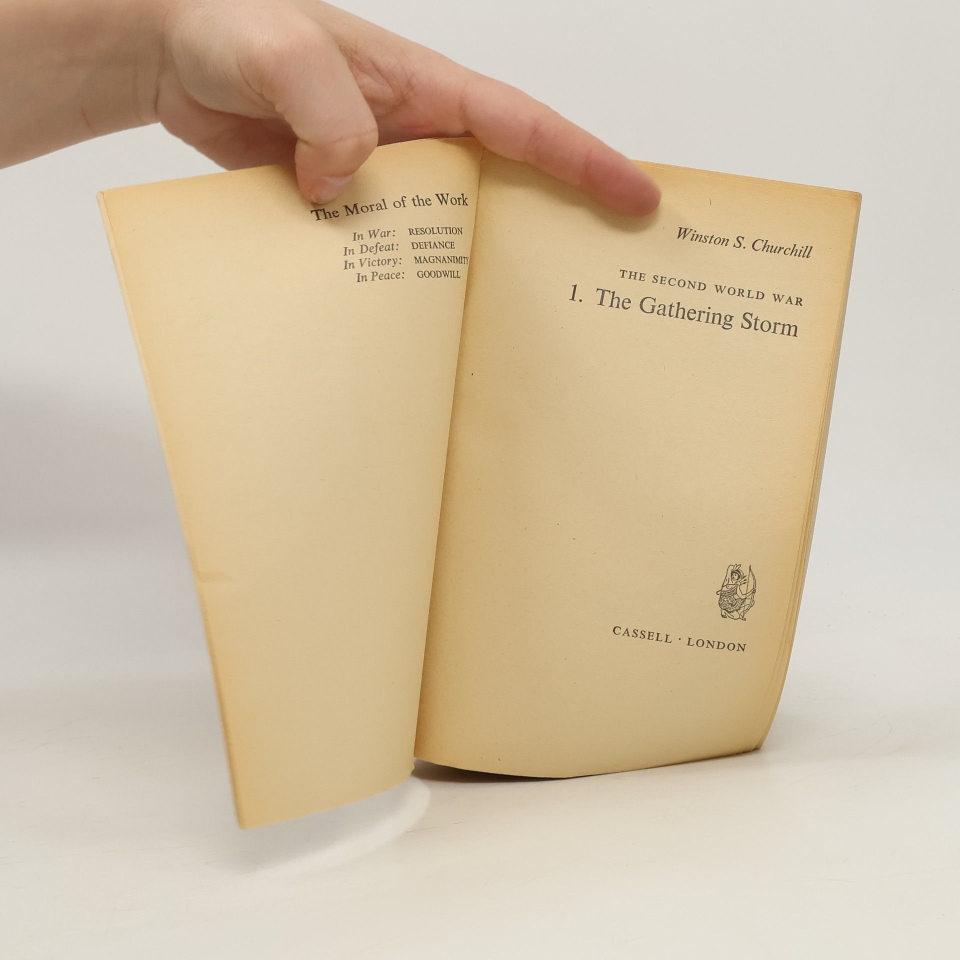 Winston Churchill The Second World War 1. The Gathering Storm