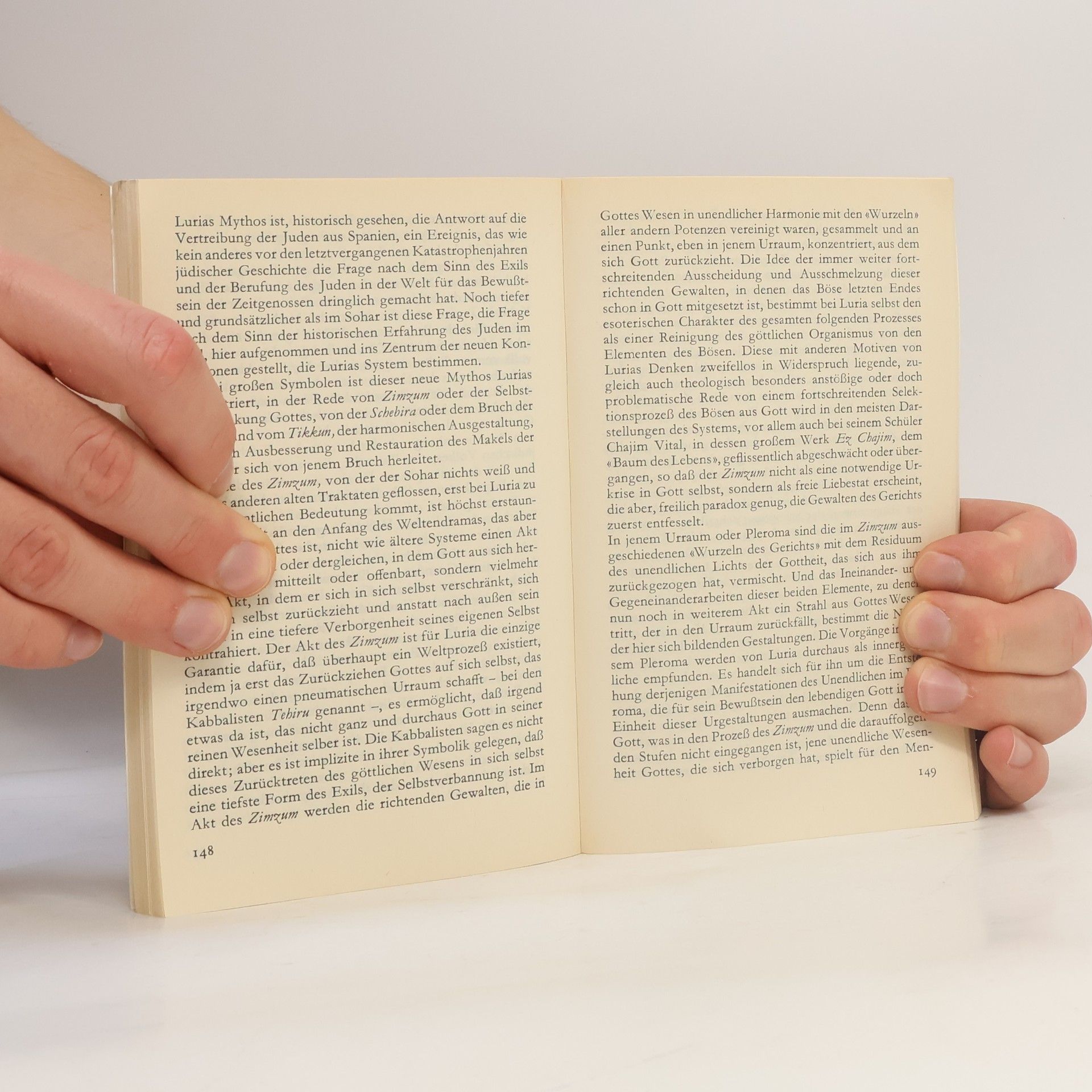 Gershom Scholem Zur Kabbala und ihrer Symbolik