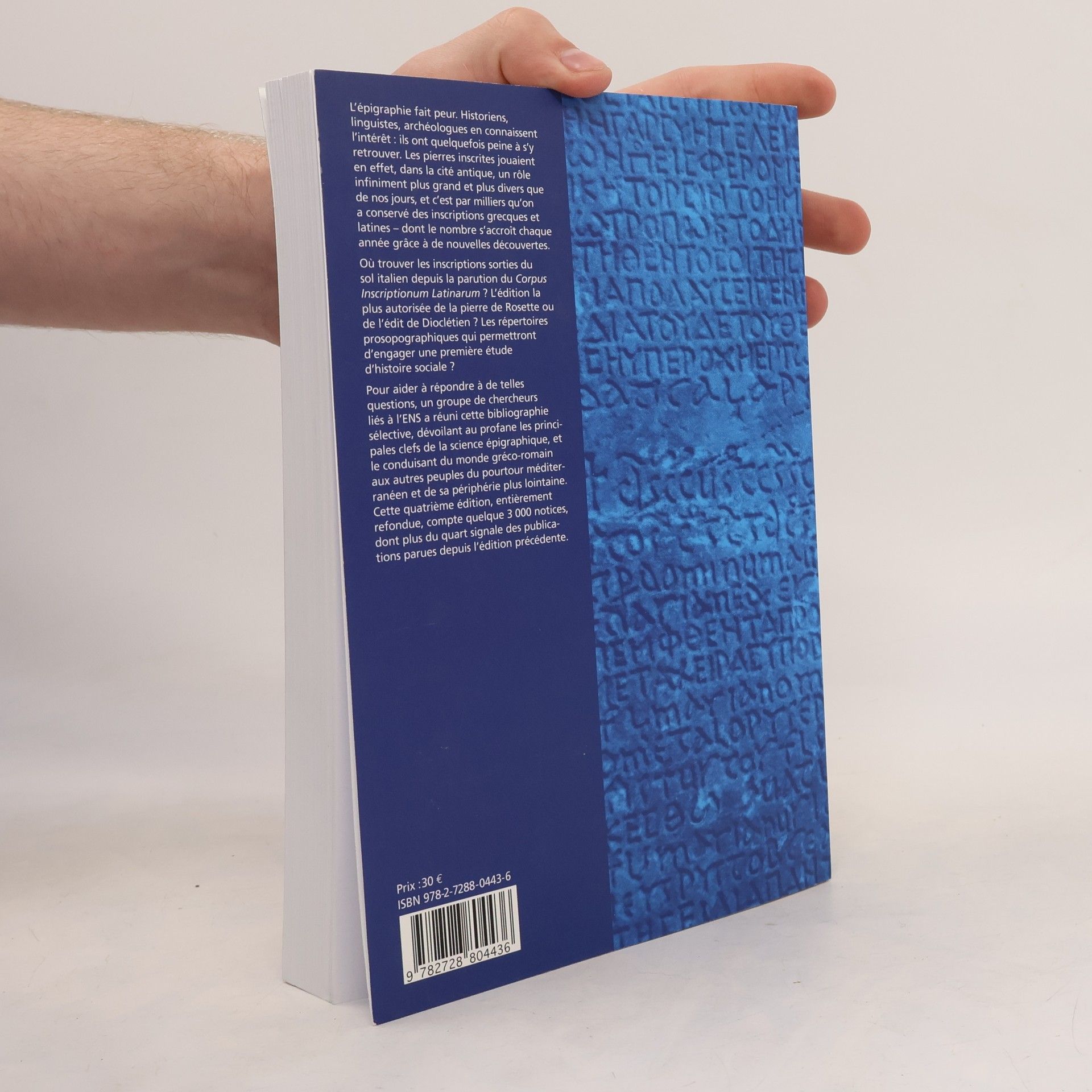François Bérard Guide de l'épigraphiste