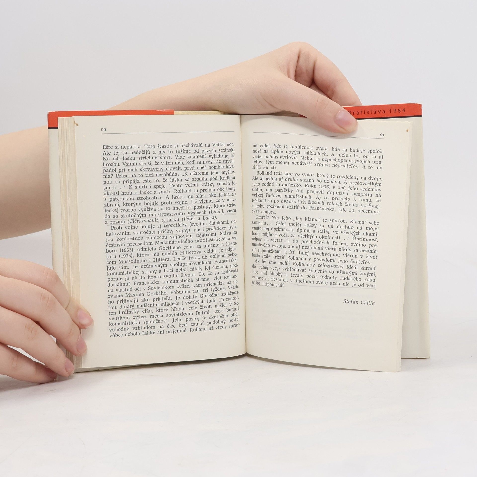 Romain Rolland Peter a Lucia