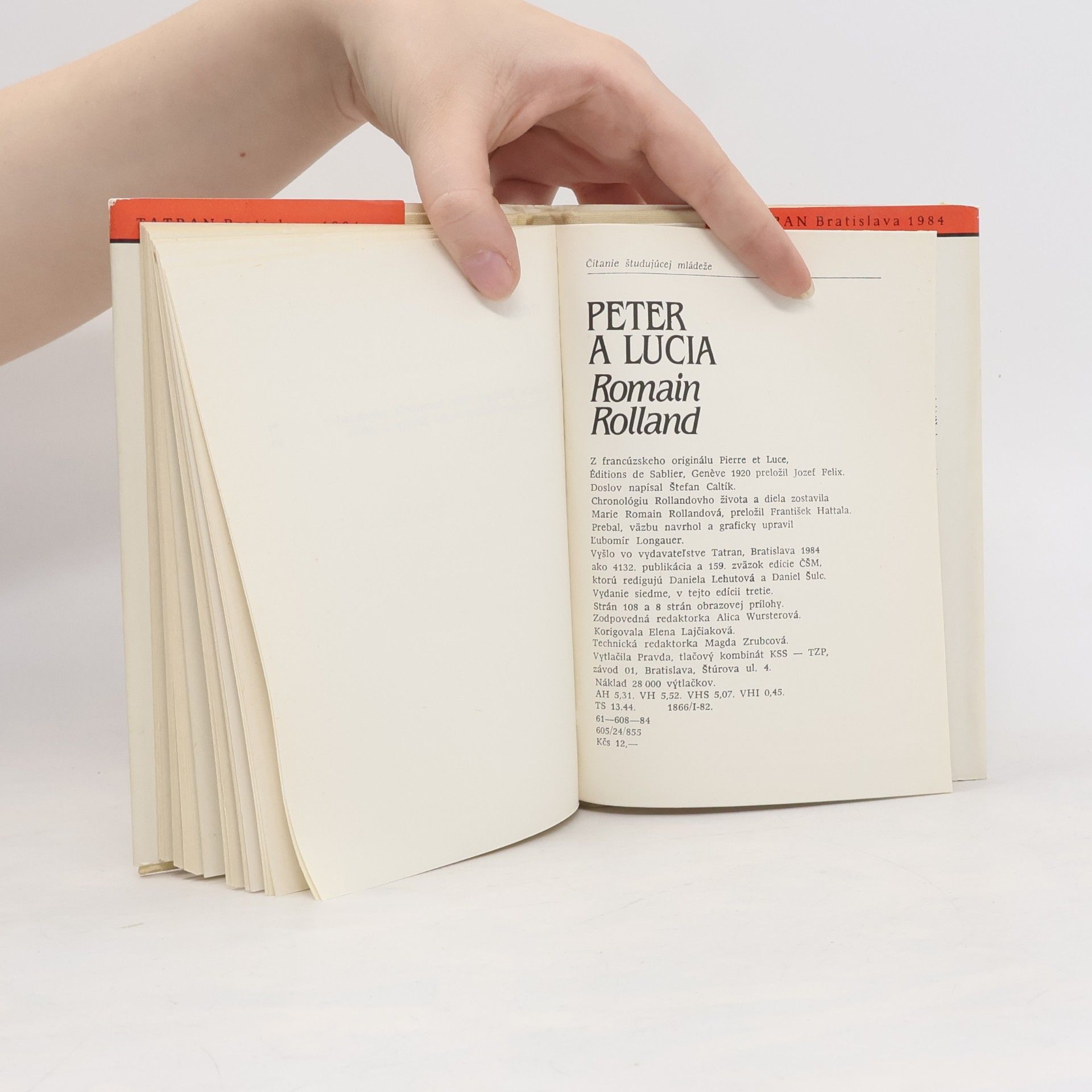 Romain Rolland Peter a Lucia