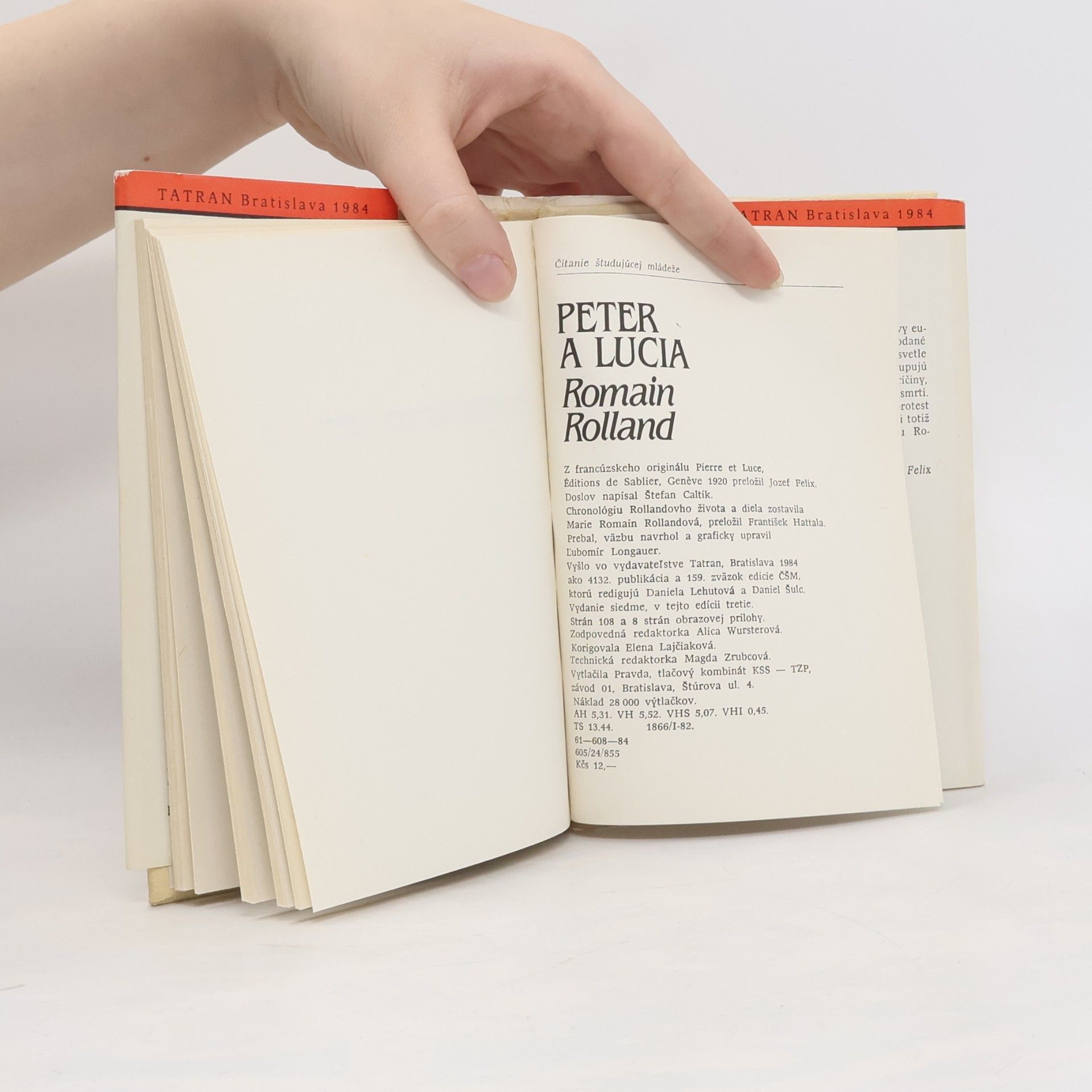 Romain Rolland Peter a Lucia