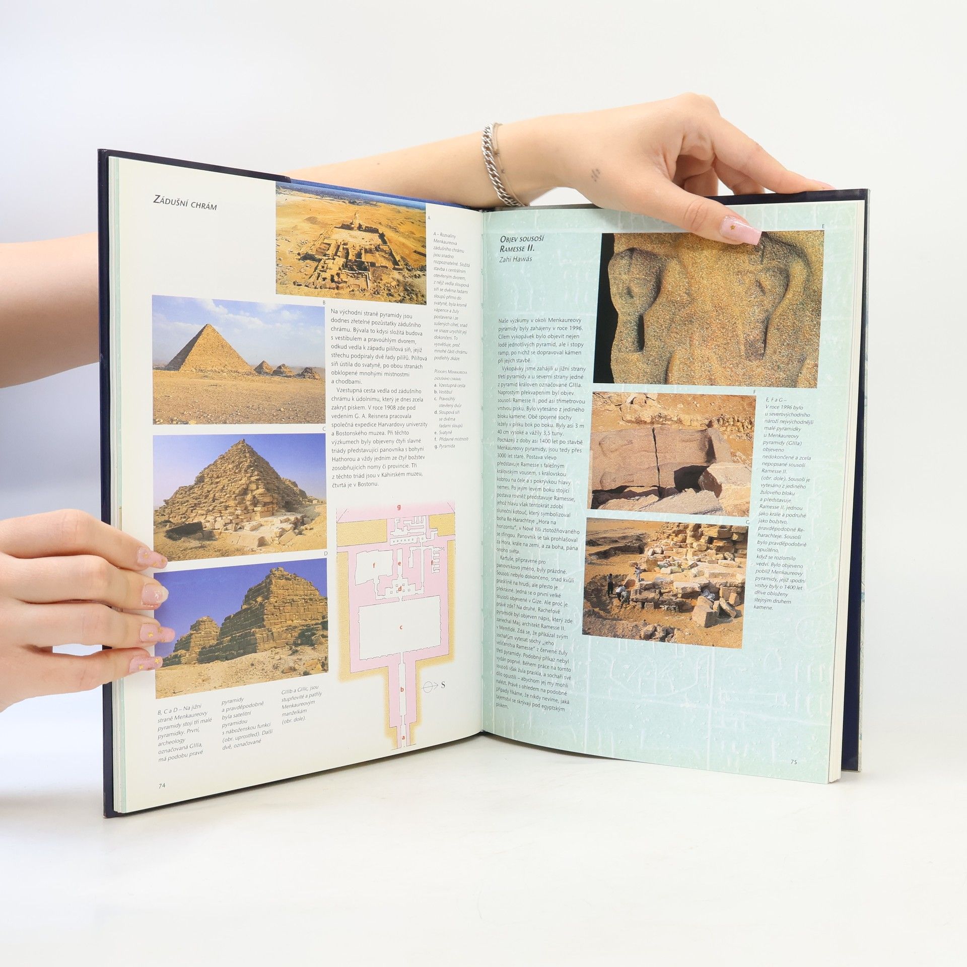 Alberto Siliotti Průvodce egyptskými pyramidami
