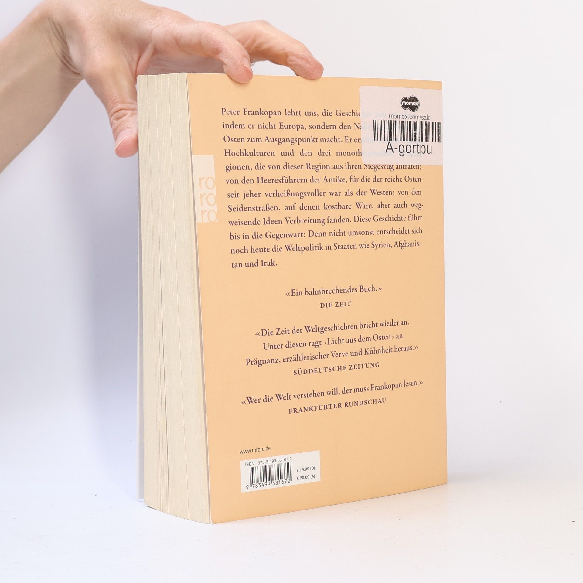 Peter Frankopan Licht aus dem Osten