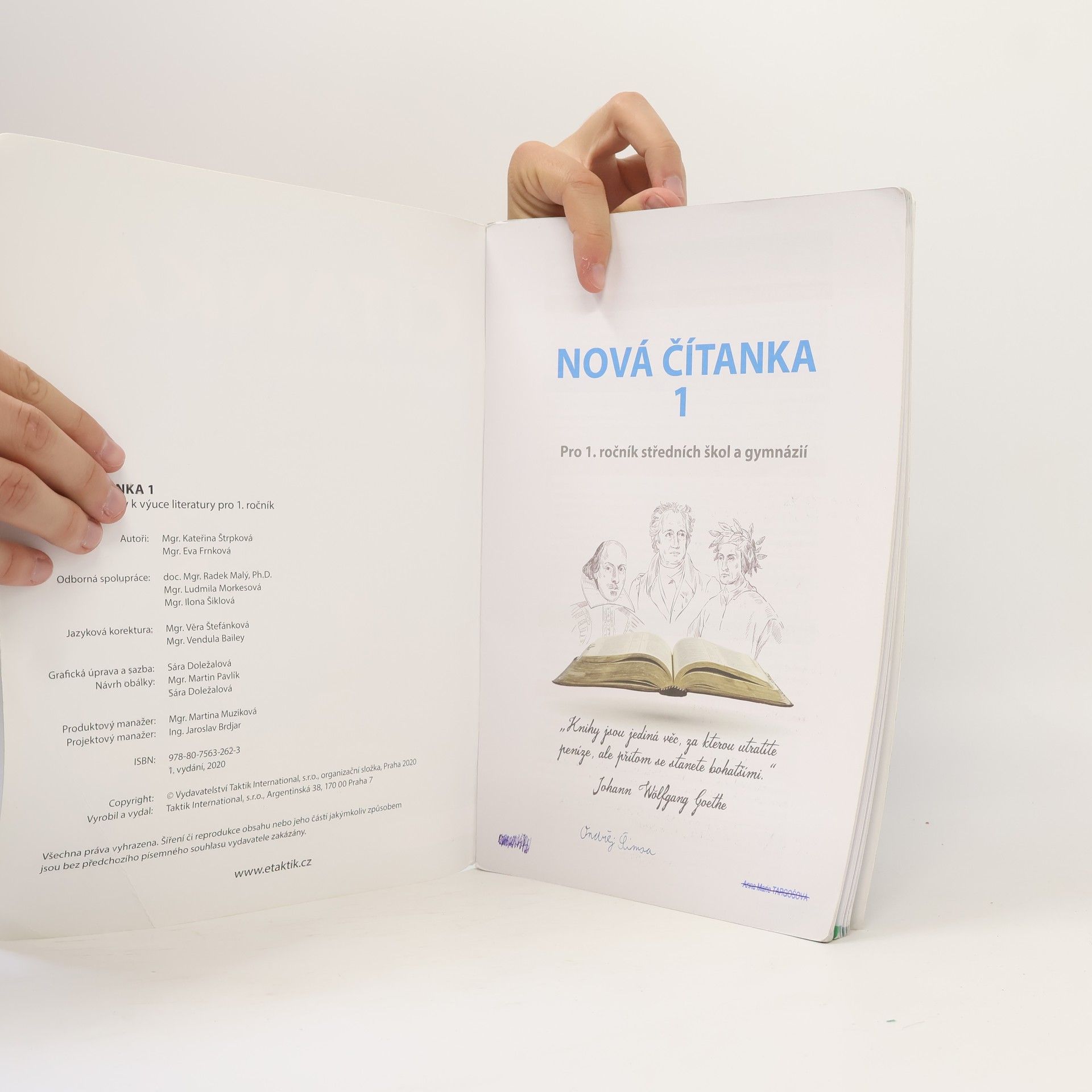 Kateřina Štrpková Nová čítanka 1