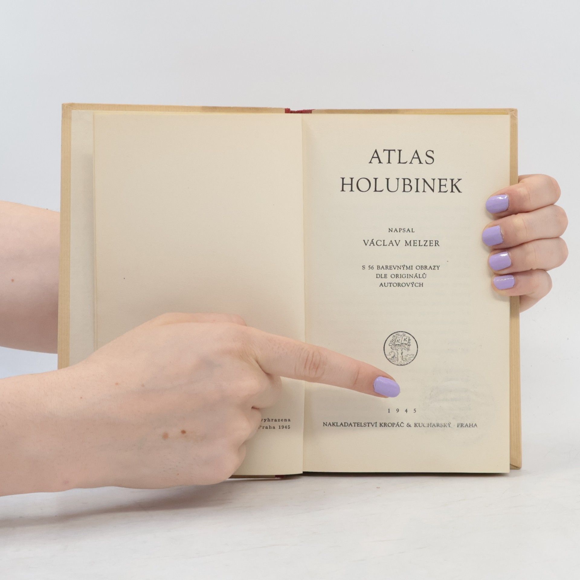 V. Melzer Atlas holubinek