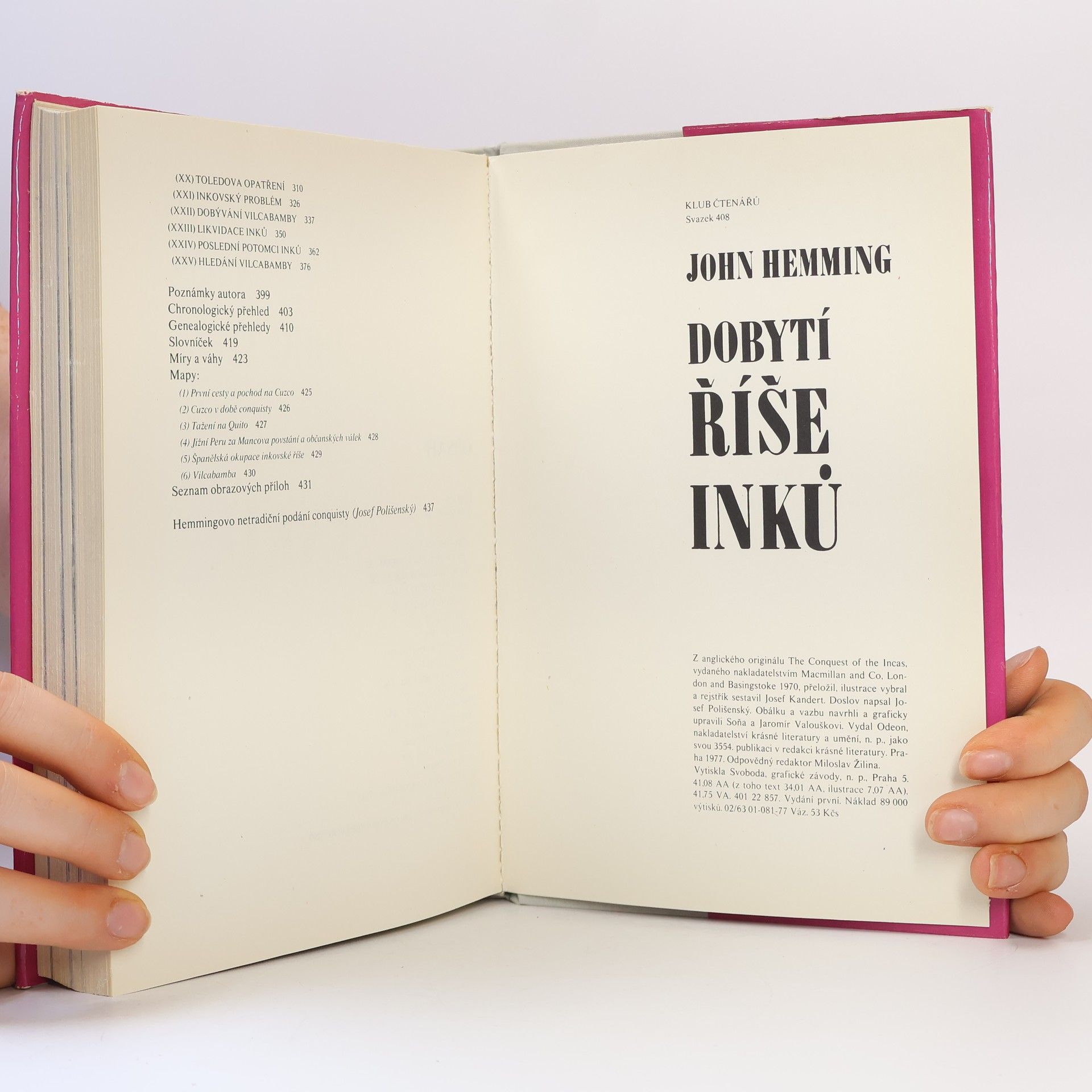 John Hemming Dobytí říše Inků