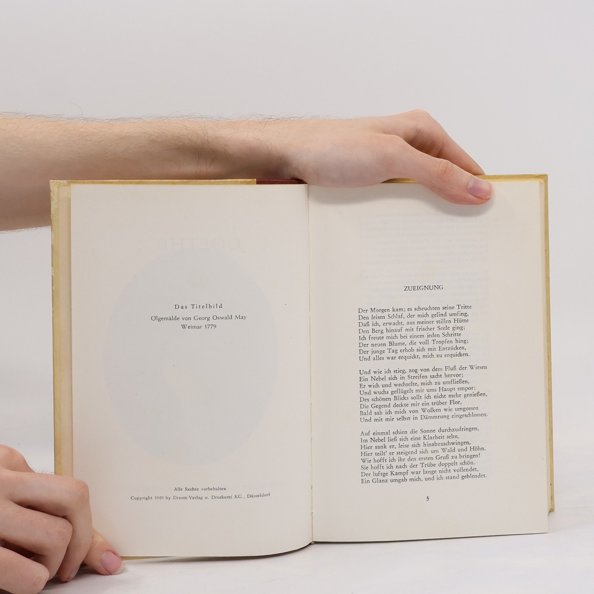 Johann Wolfgang von Goethe Goethe-Gedichte
