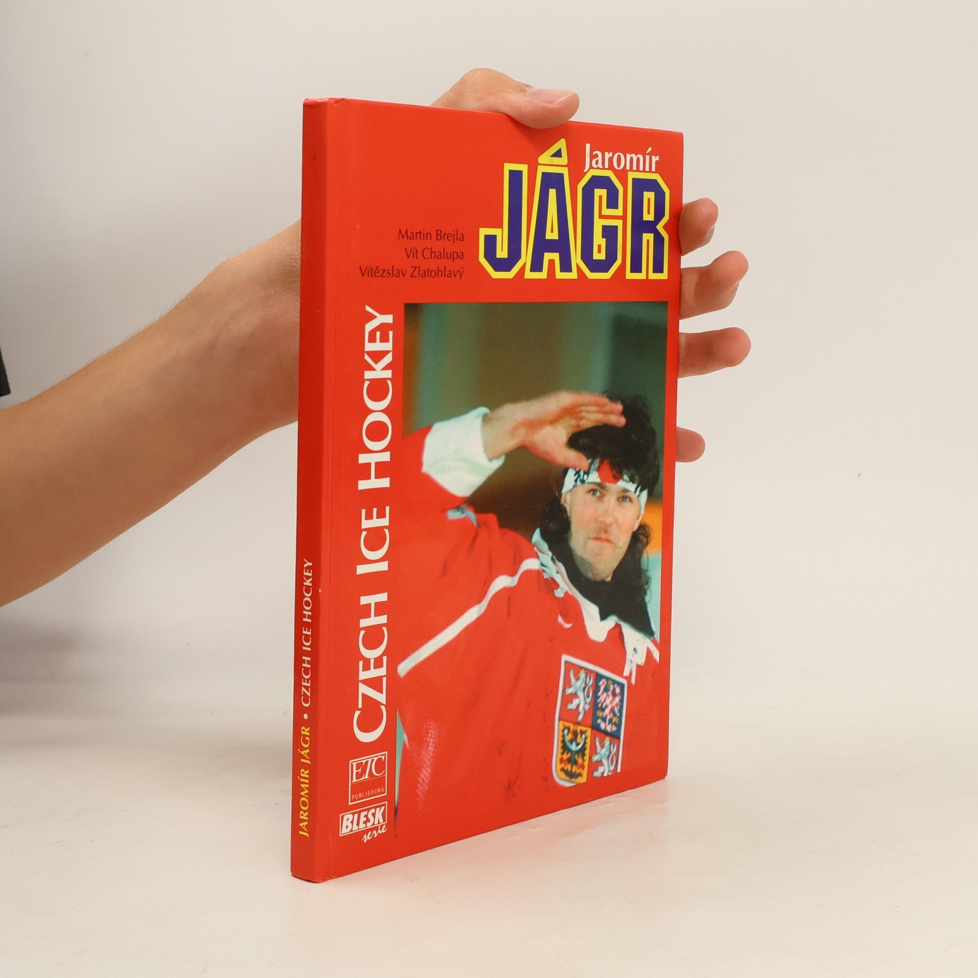Vít Chalupa Jaromír Jágr. Czech Ice Hockey