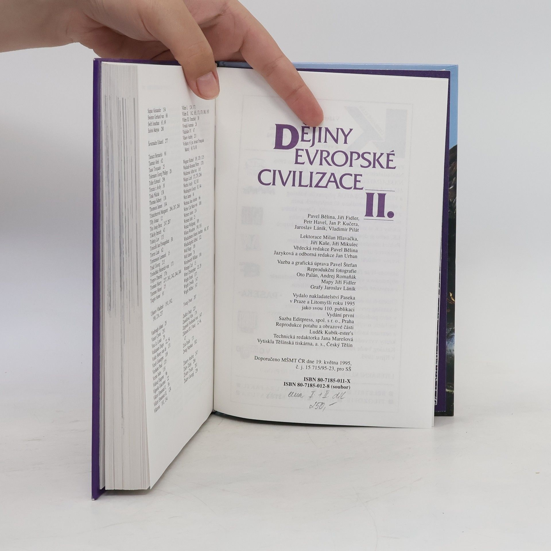 Kolektiv autorů Dějiny evropské civilizace II.