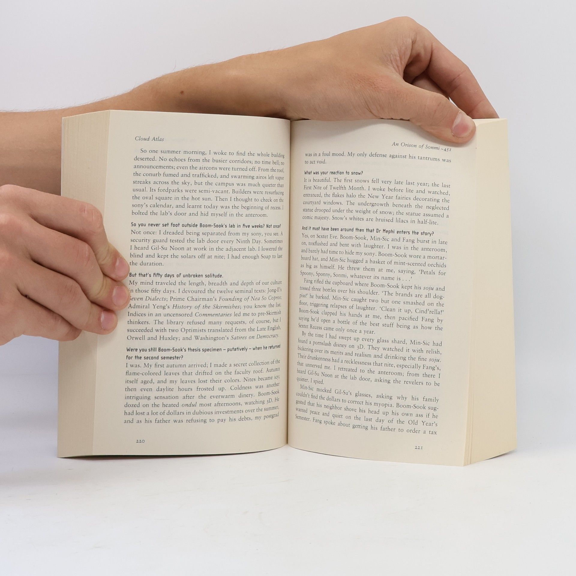 David Mitchell Cloud Atlas