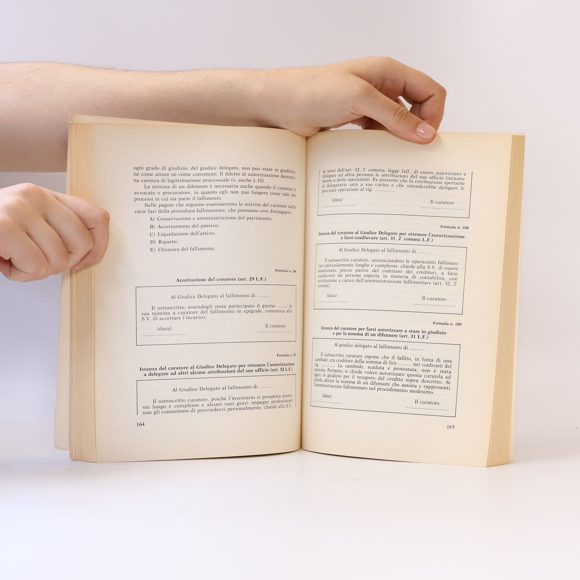 Umberto Apice Formulario commentato del fallimento