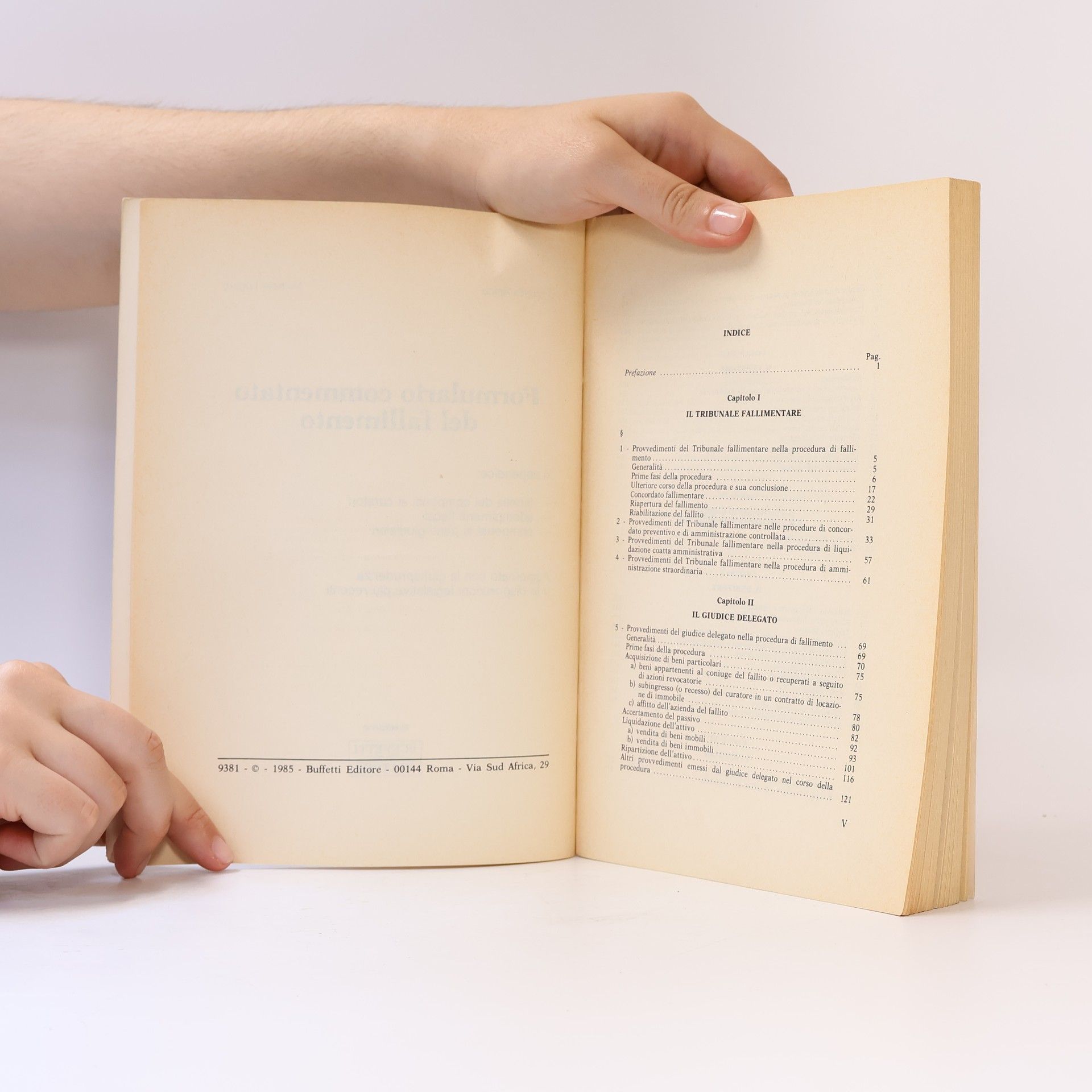 Umberto Apice Formulario commentato del fallimento