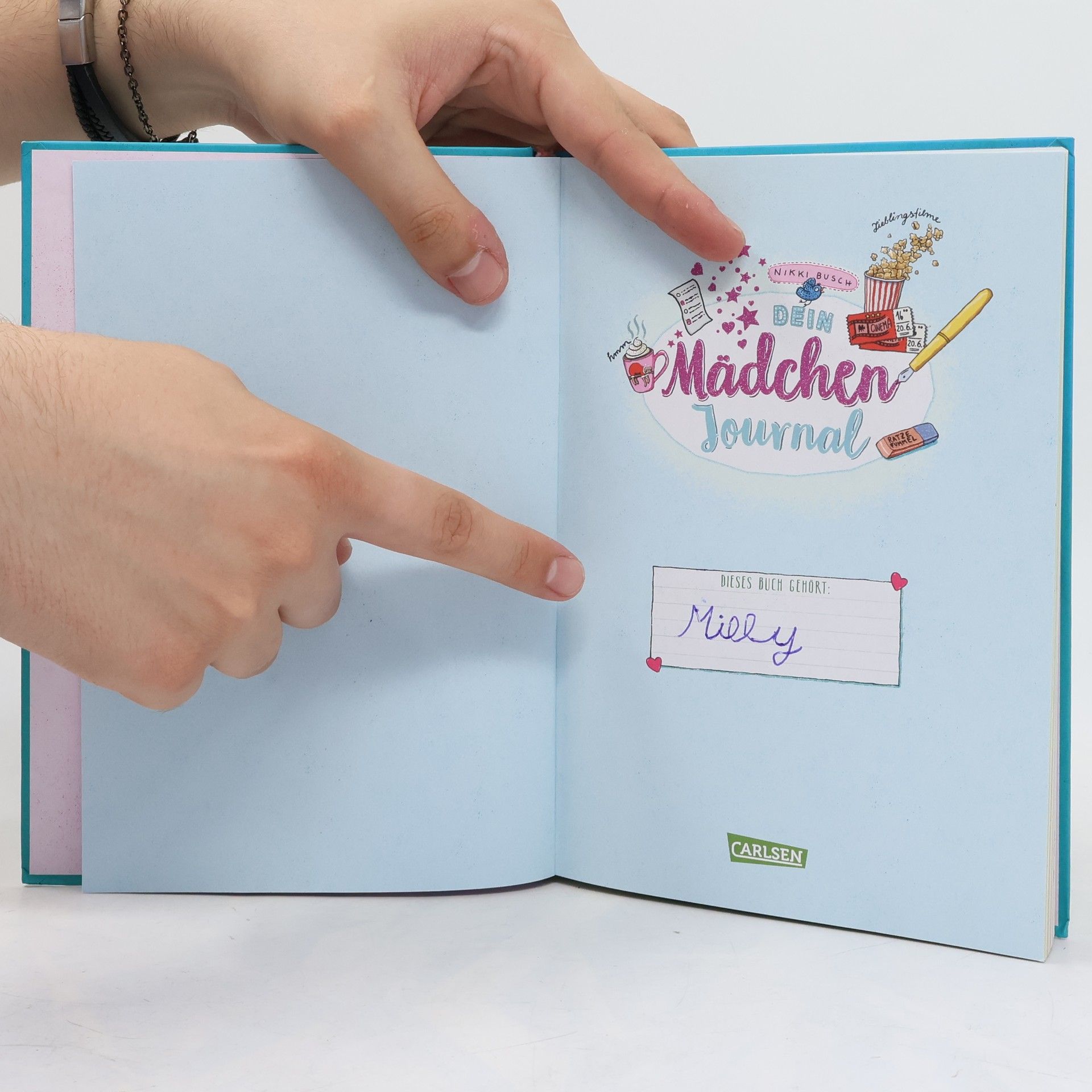 Nikki Busch Dein Mädchen Journal. 291 kreative Fragen, Listen und Schreibideen