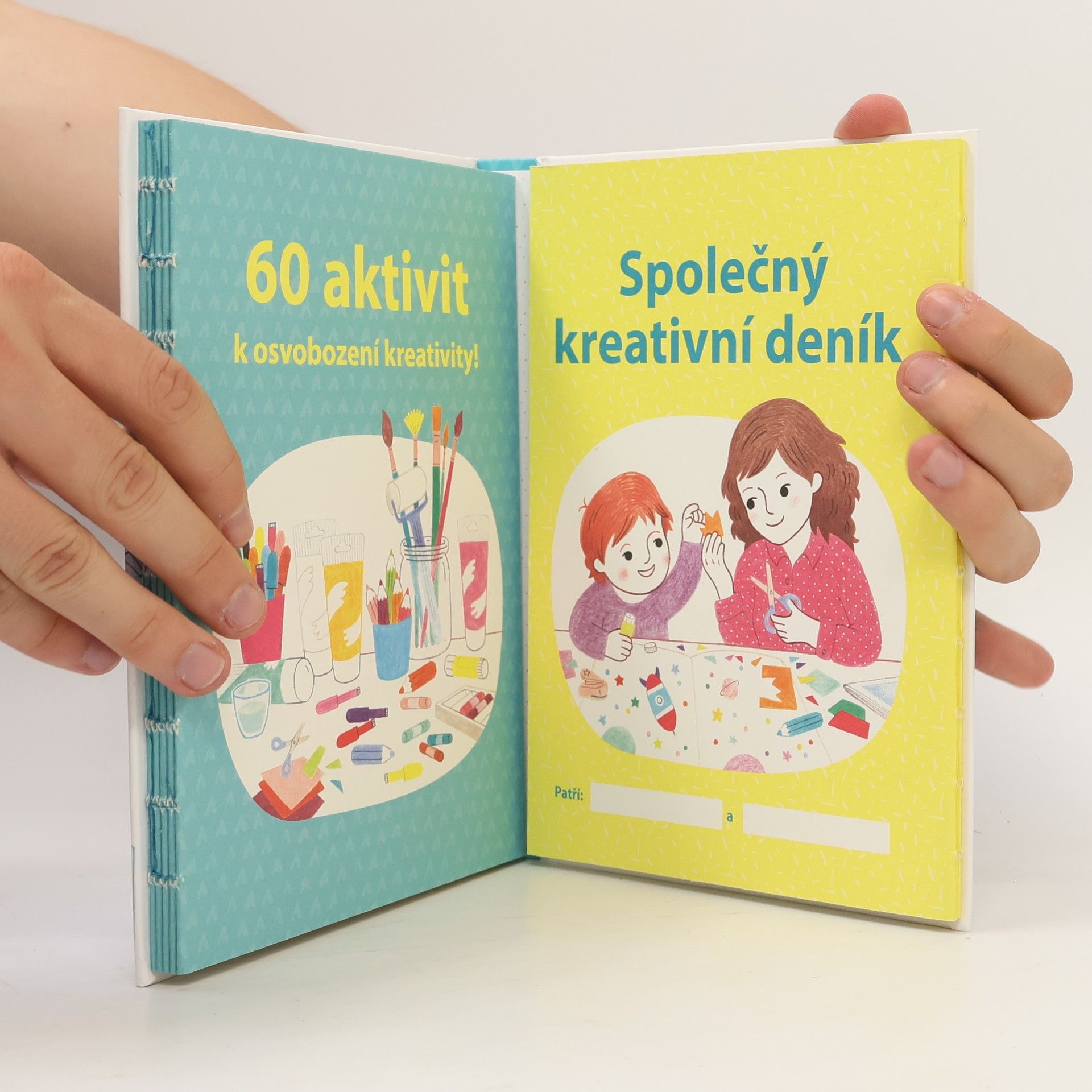 Virginie Loth Aktivity pro čtyři ruce: Sdílejte s dítětem společný kreativní deník