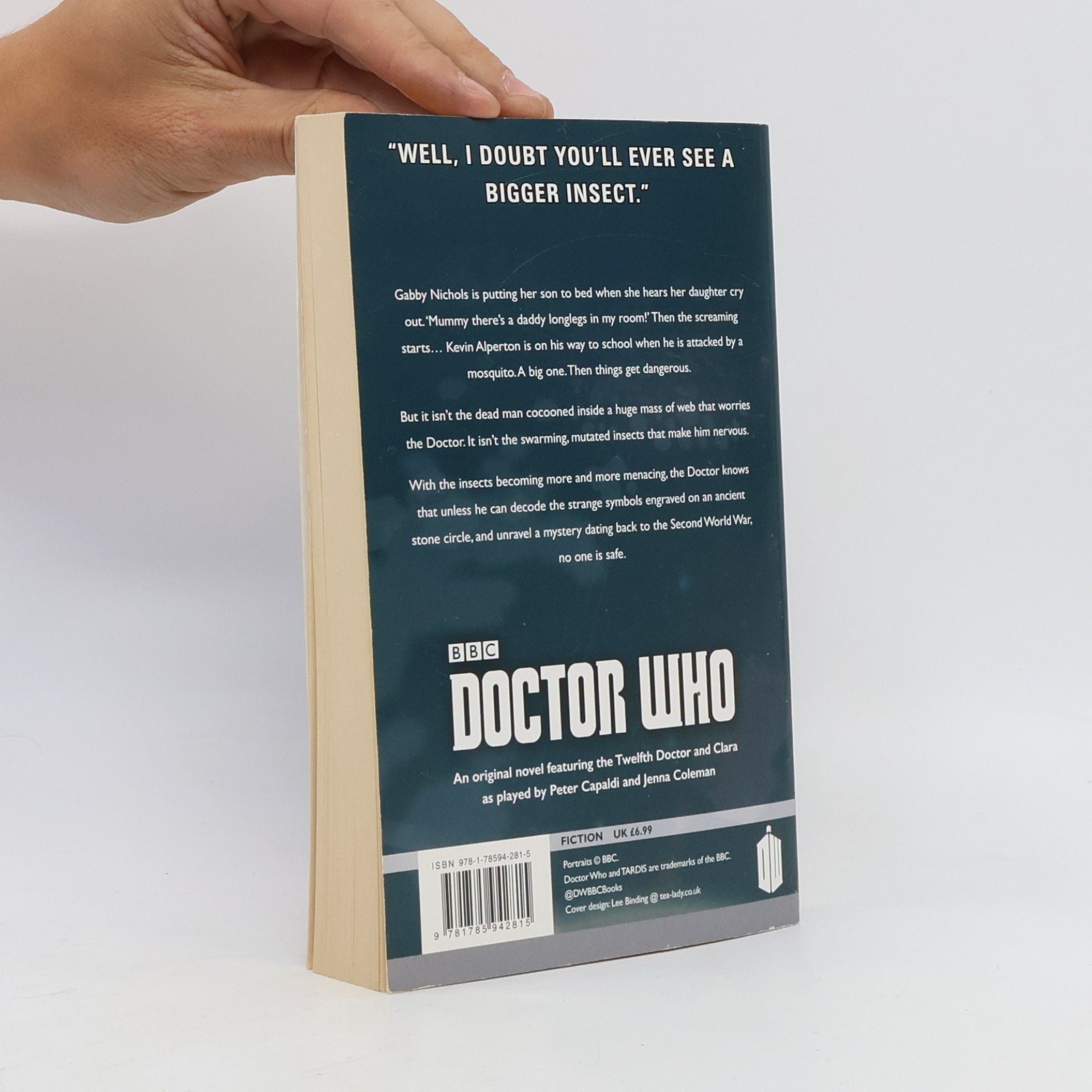 Mike Tucker Doctor Who: The Crawling Terror (12th Doctor Novel)