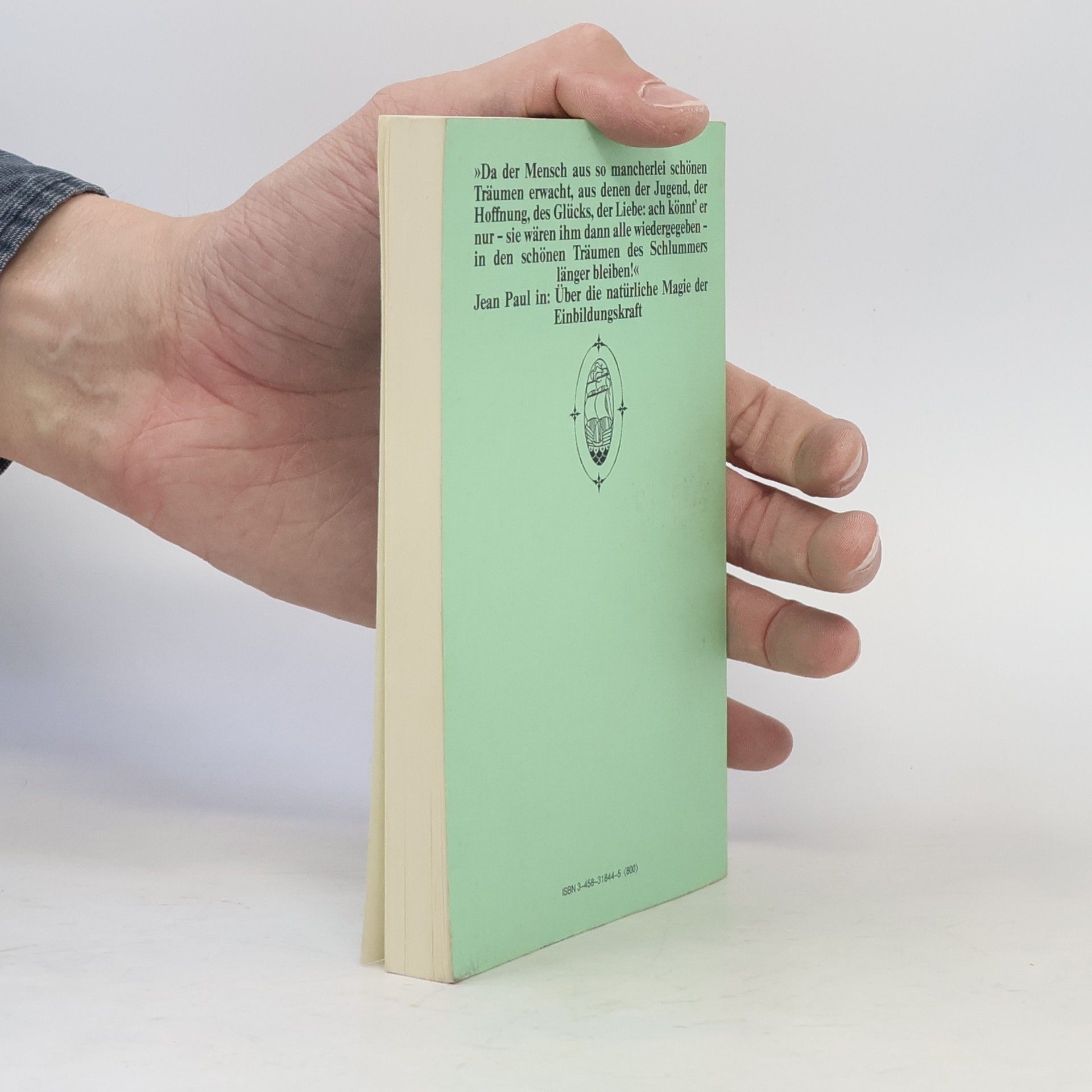 Jean Paul Des Luftschiffers Giannozzo Seebuch; Über die natürliche Magie der Einbildungskraft. Mit Aufsätzen zu Jean Pauls Werk v. Ralph-Rainer Wuthenow