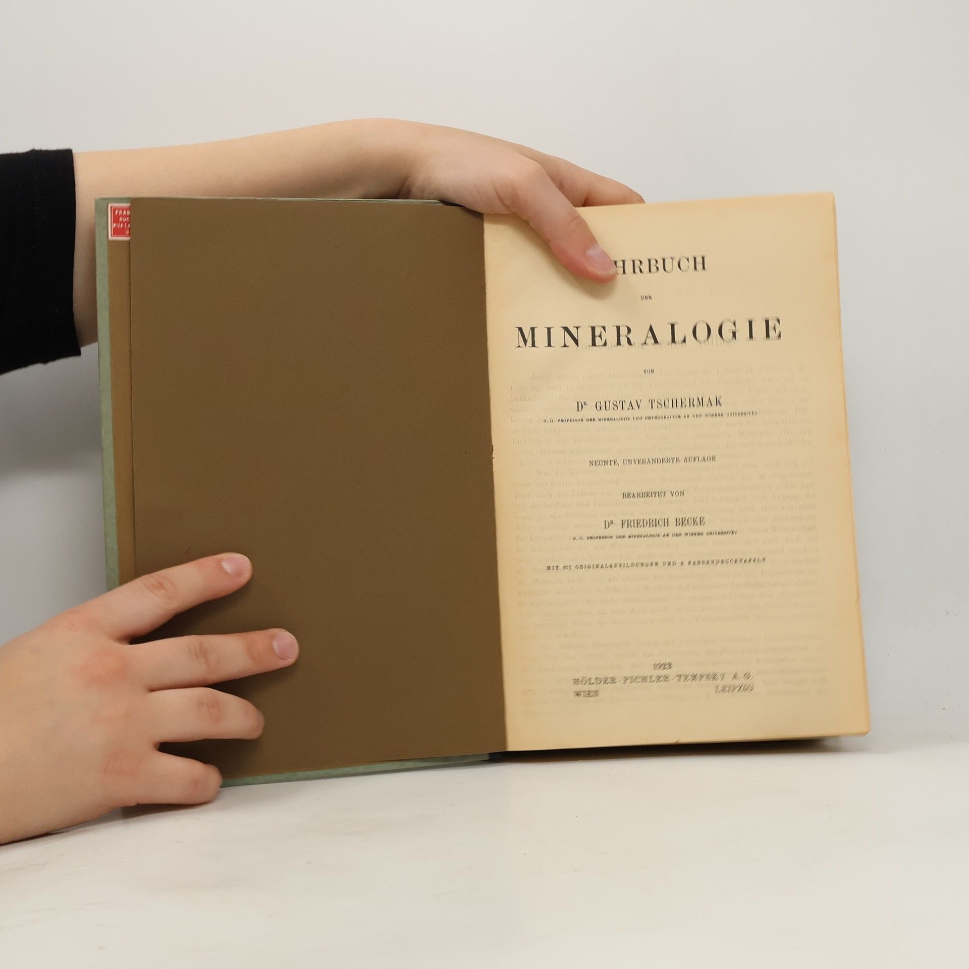 Gustav Tschermak Jahrbuch der Mineralogie