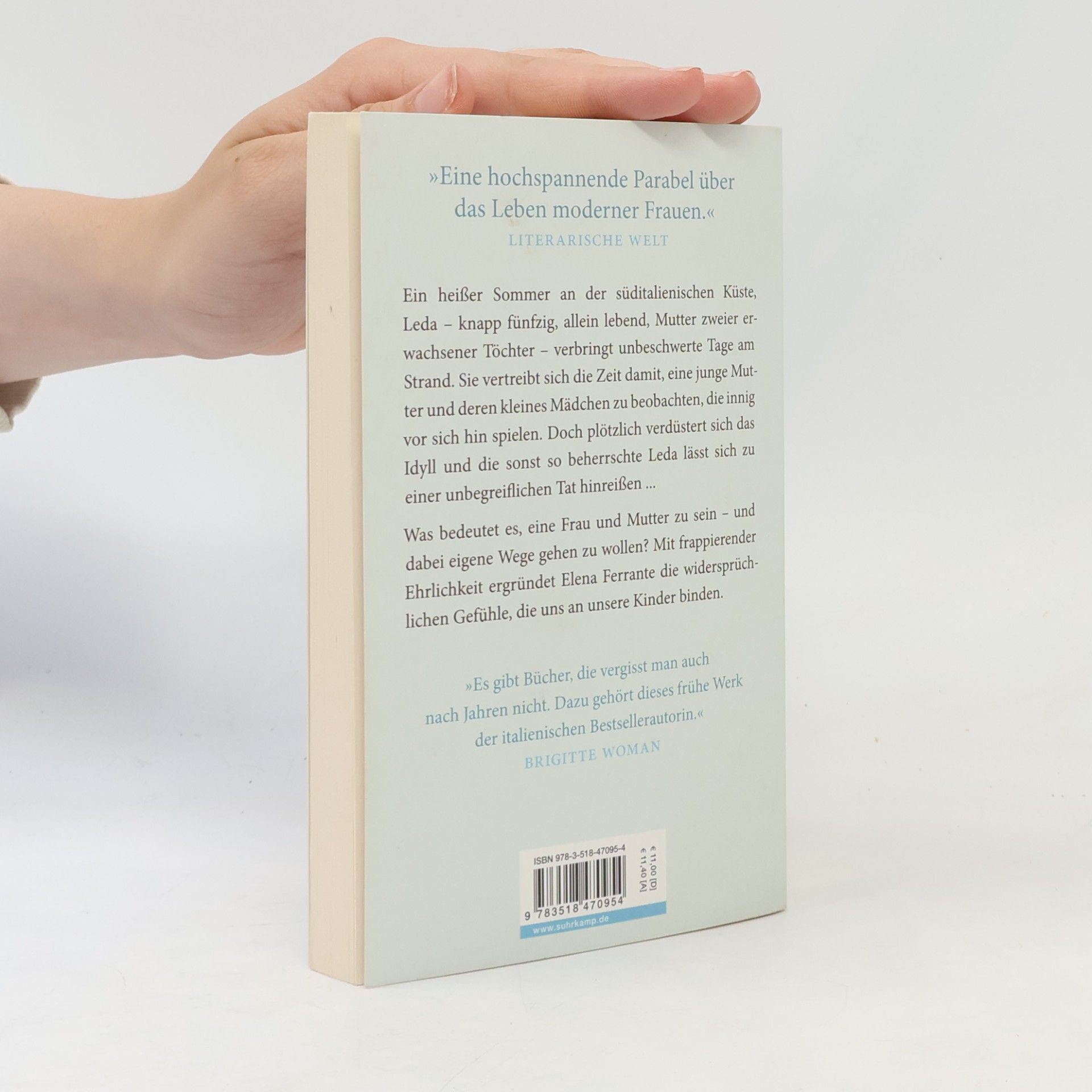 Elena Ferrante Frau im Dunkeln