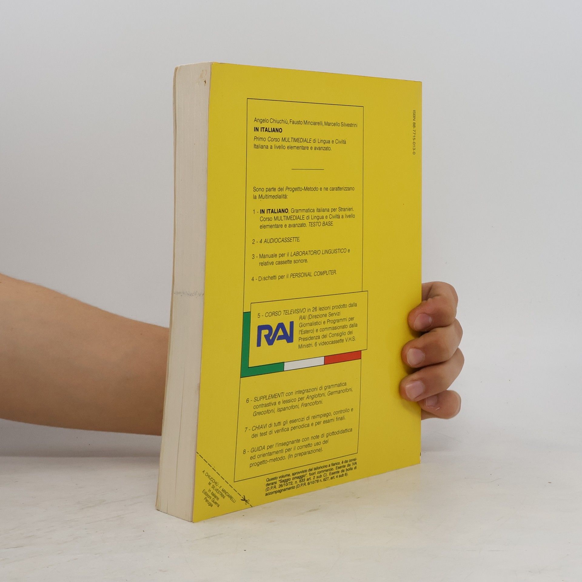 Angelo Chiuchiù In italiano. Corso multimediale di lingua e civiltà a livello elementare e avanzato