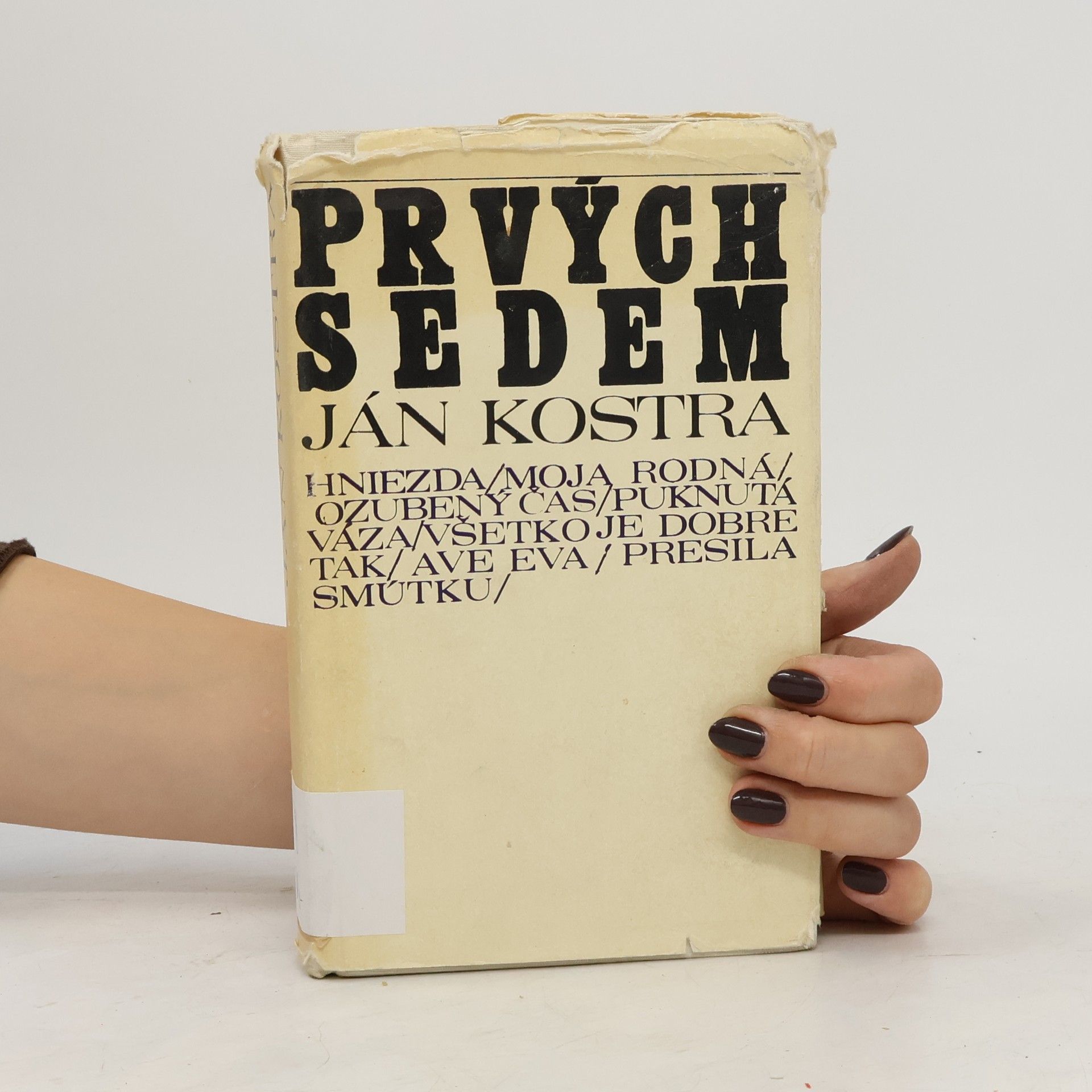 Ján Kostra Prvých sedem