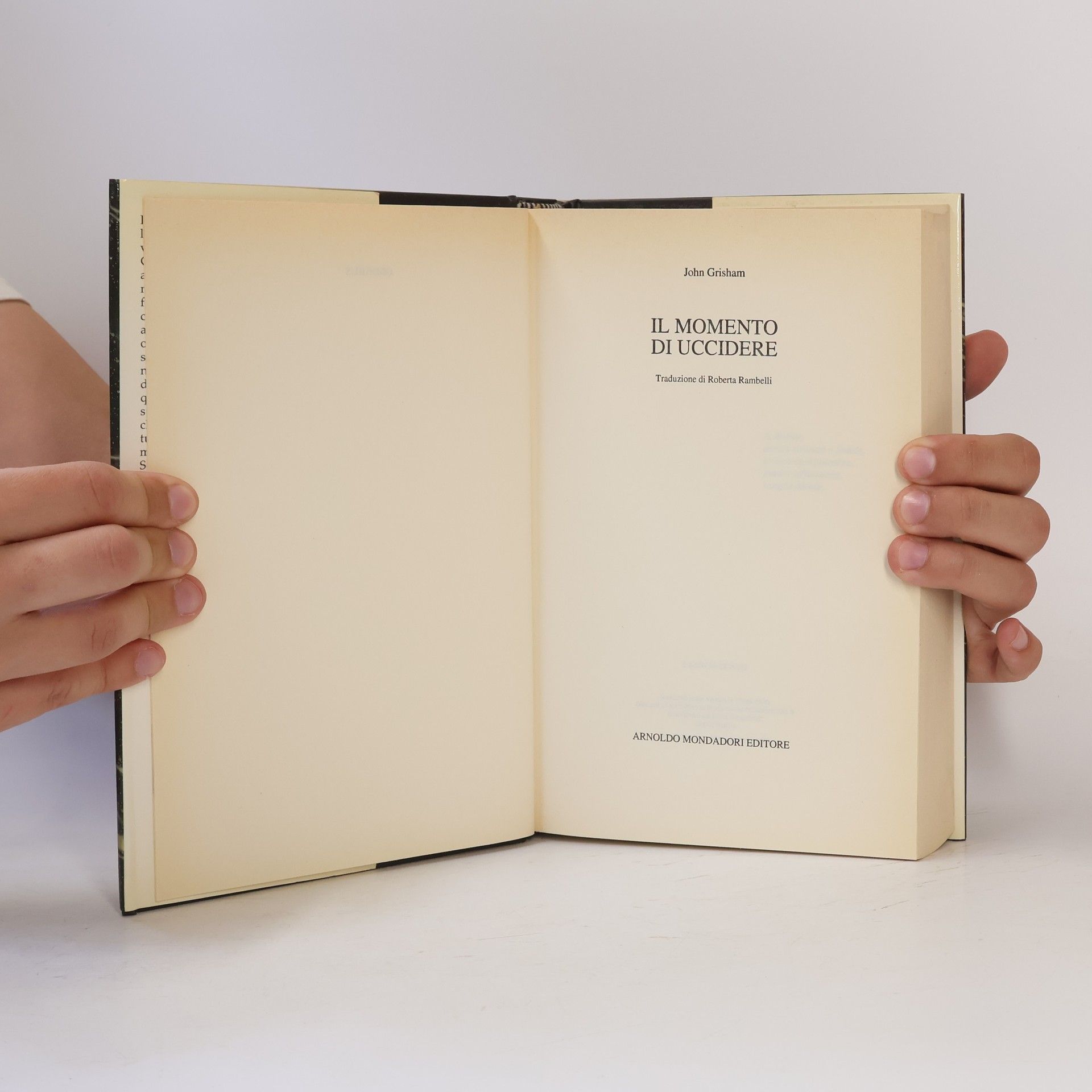John Grisham Il momento di uccidere