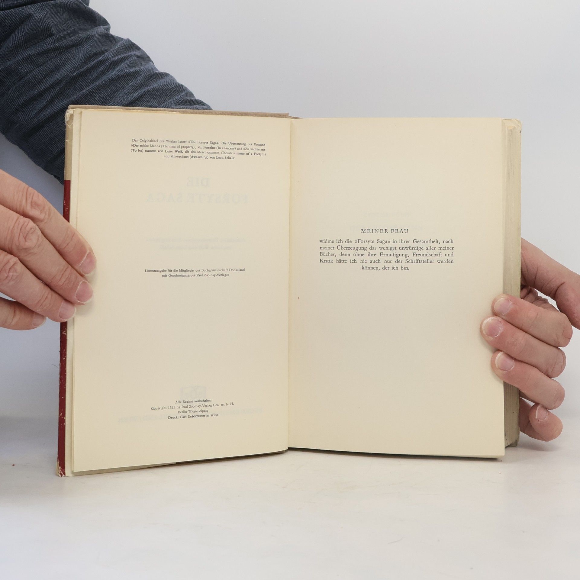 John Galsworthy Die Forsyte Saga