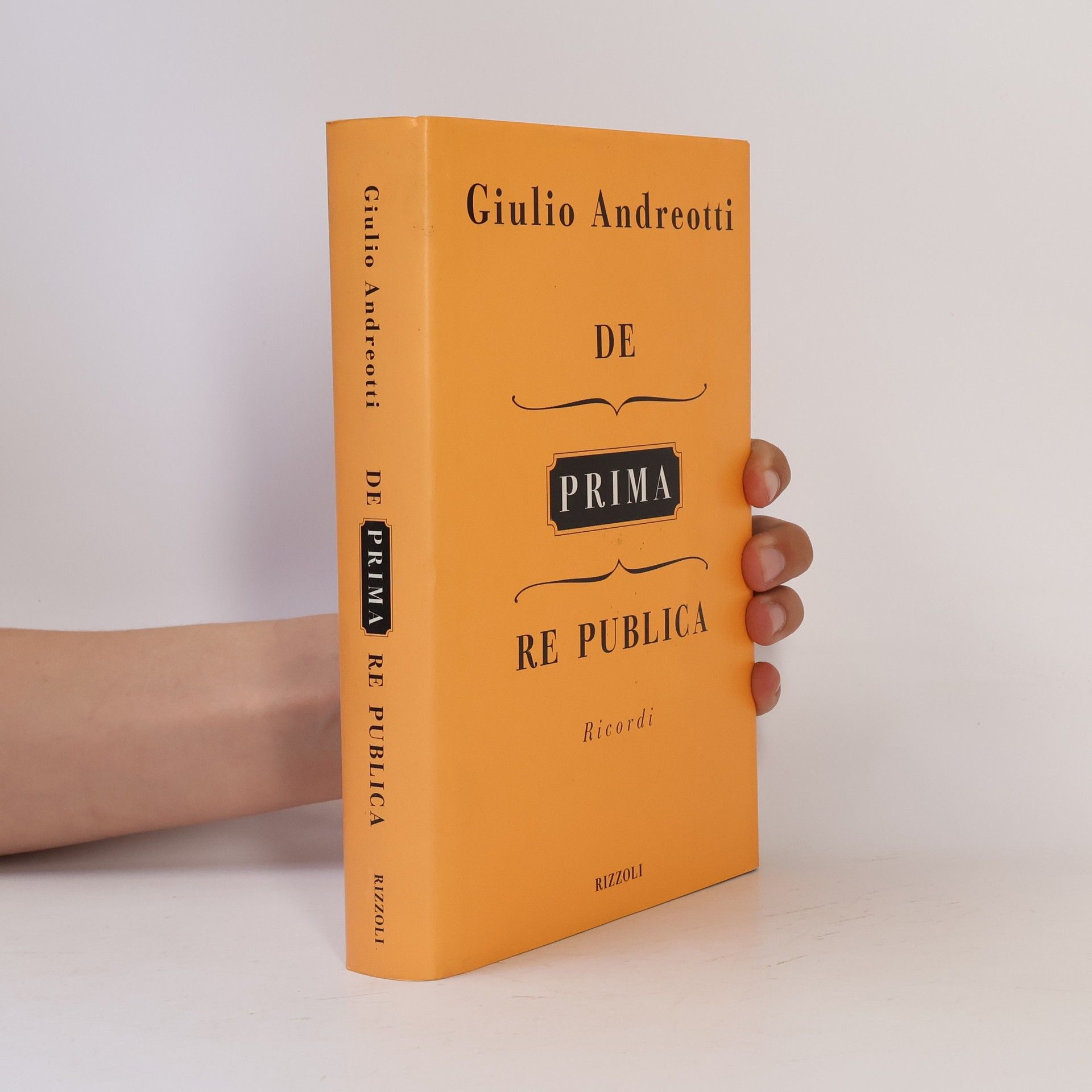 Giulio Andreotti De (Prima) Re Publica