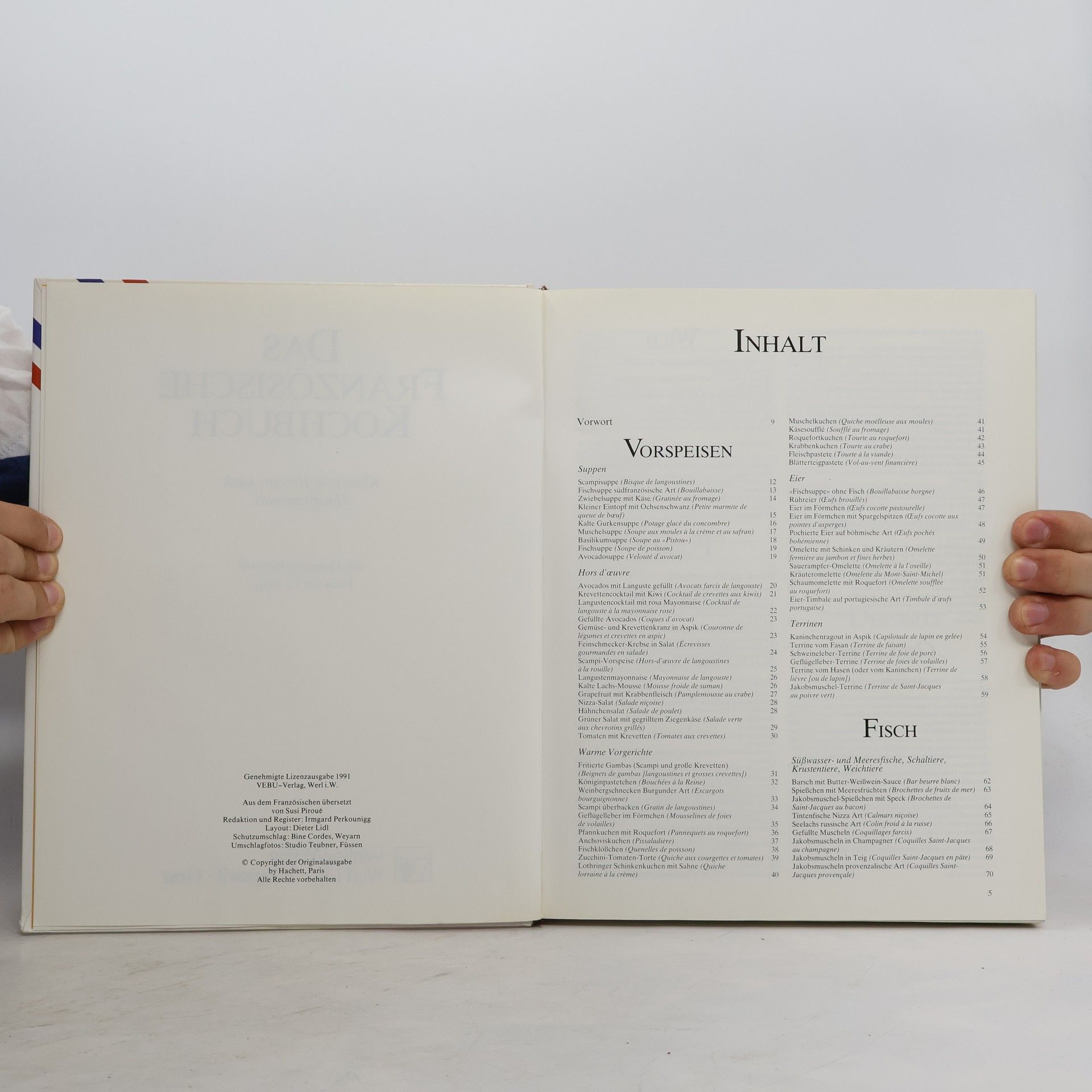 Autorenkollektiv Das französische Kochbuch