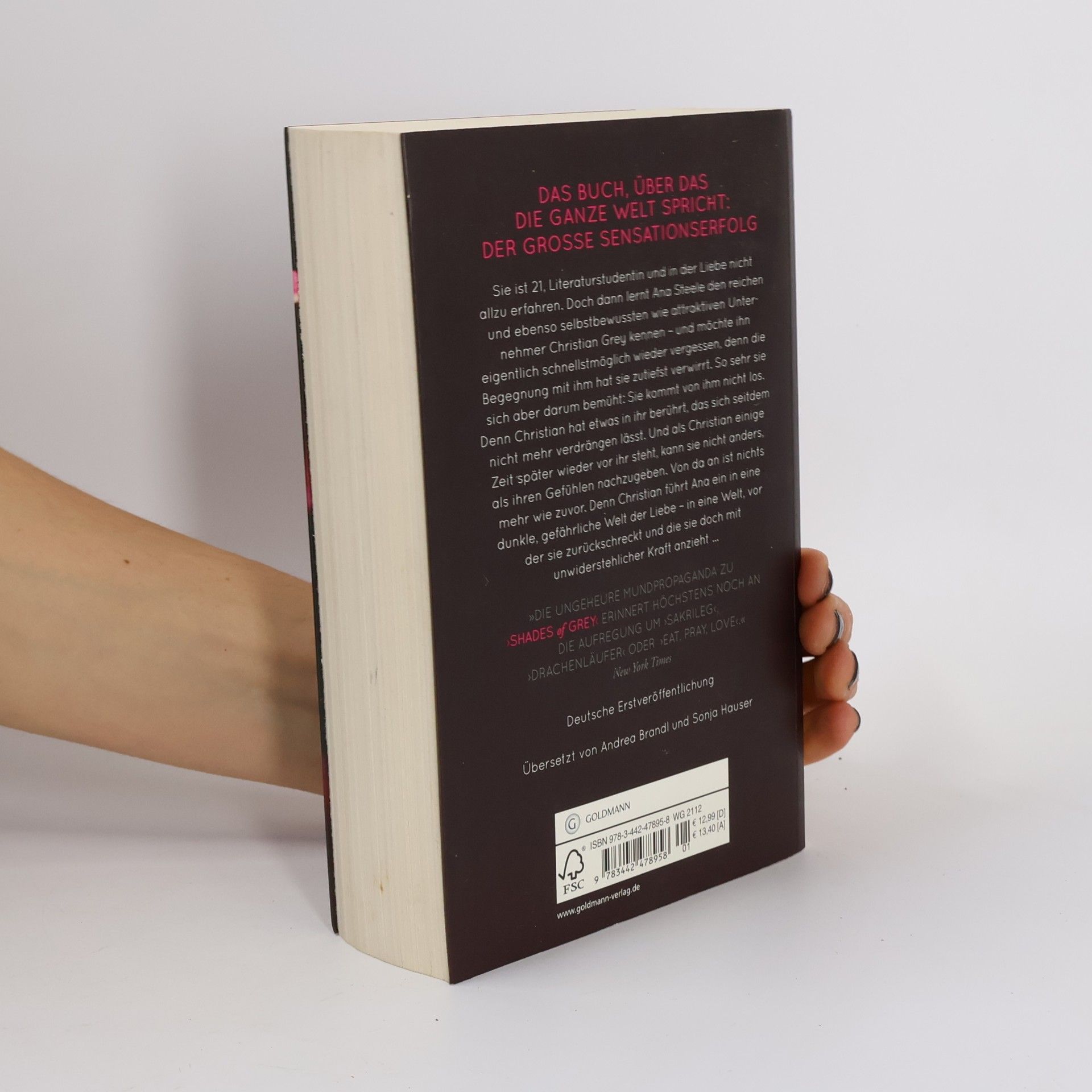 E. L. James Shades of Grey. Geheimes Verlangen