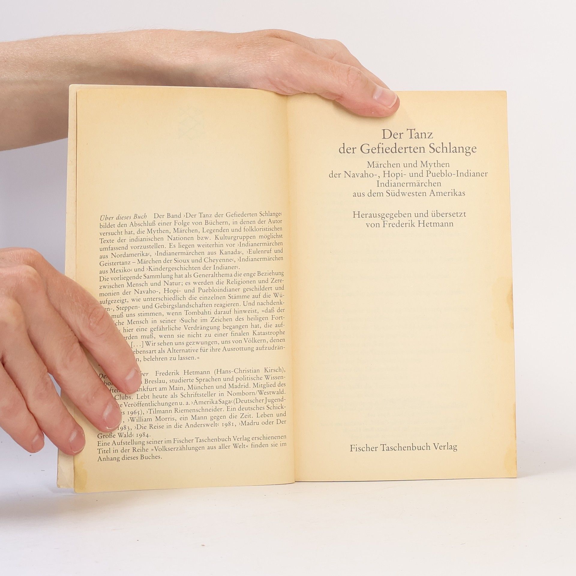 Hans-Christian Kirsch Der Tanz der Gefiederten Schlange. Märchen u. Mythen d. Navaho-, Hopi- u. Pueblo-Indianer. Indianermärchen aus d. Südwesten Amerikas