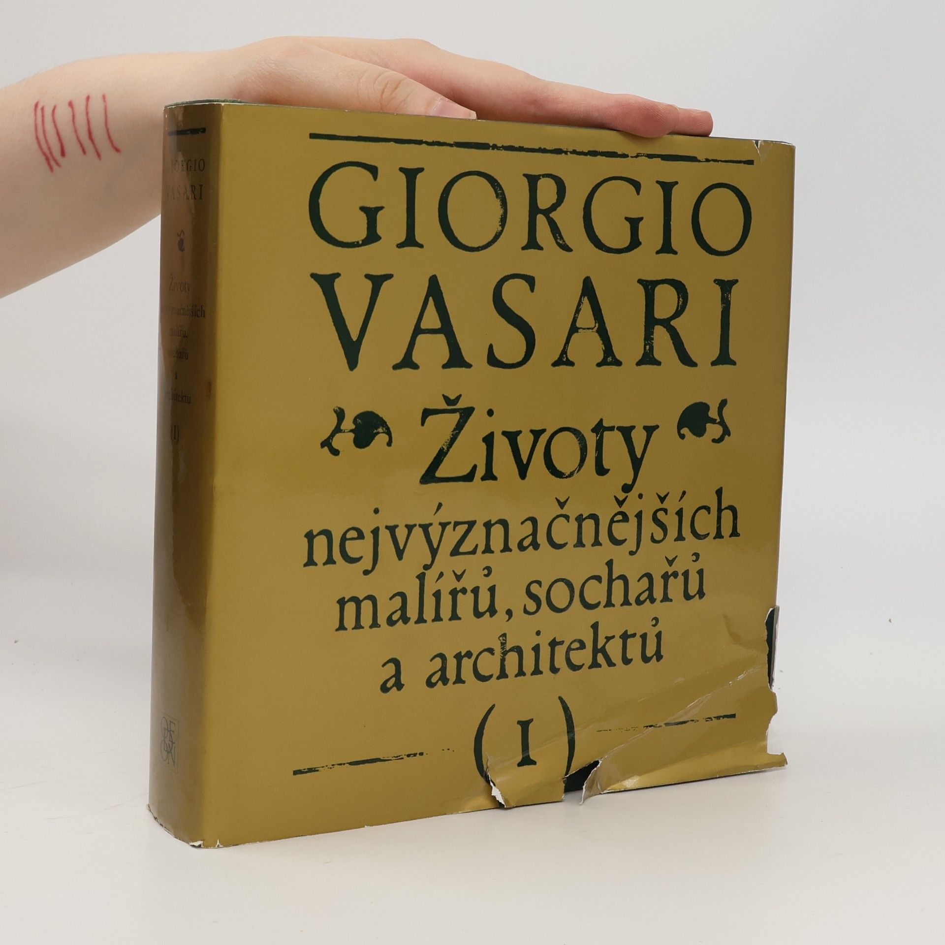 Giorgio Vasari Životy nejvýznačnějších malířů, sochařů a architektů I